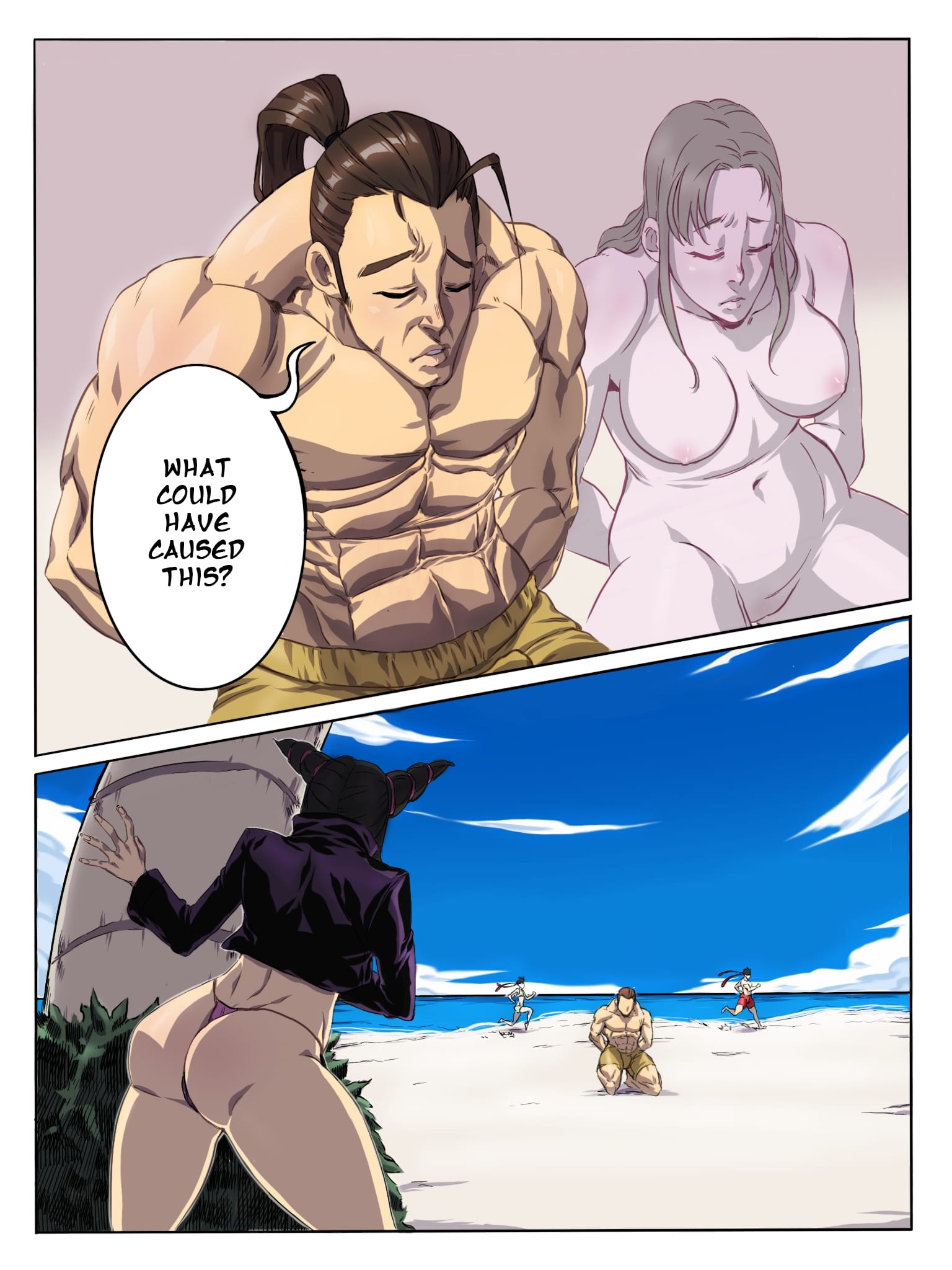 Swap by the Beach ⛱ (Street Fighter) [TSFSingularity , Potemkin] Chapter 1 - Page 6