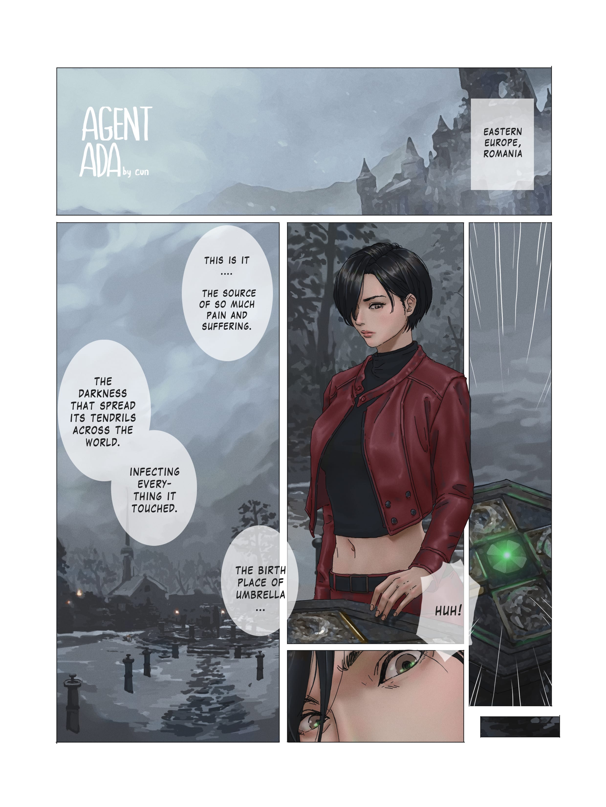 A-da Girl! (Resident Evil) [TSFSingularity , CunCyun] Chapter 1 - Page 1