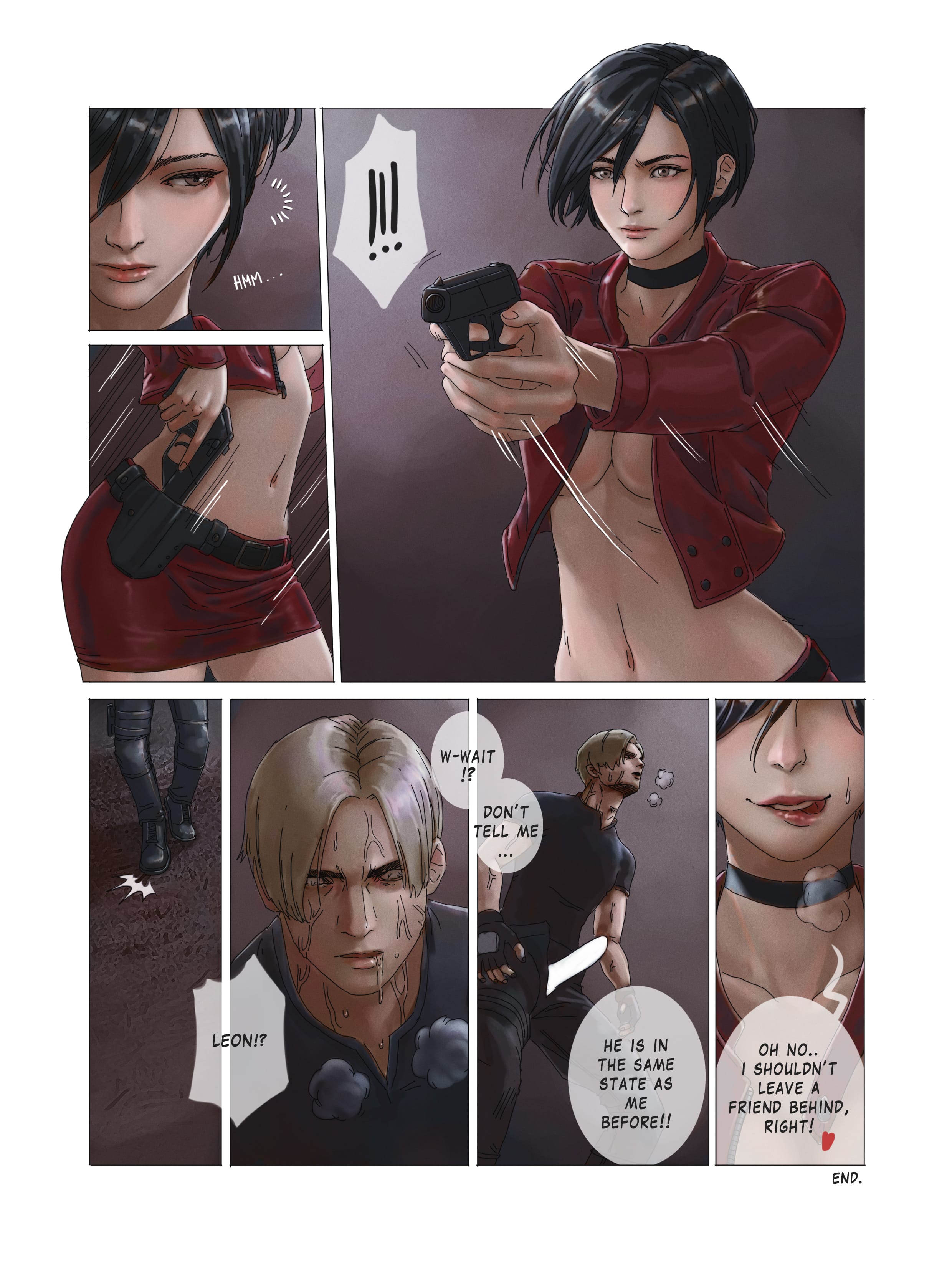 A-da Girl! (Resident Evil) [TSFSingularity , CunCyun] Chapter 1 - Page 6