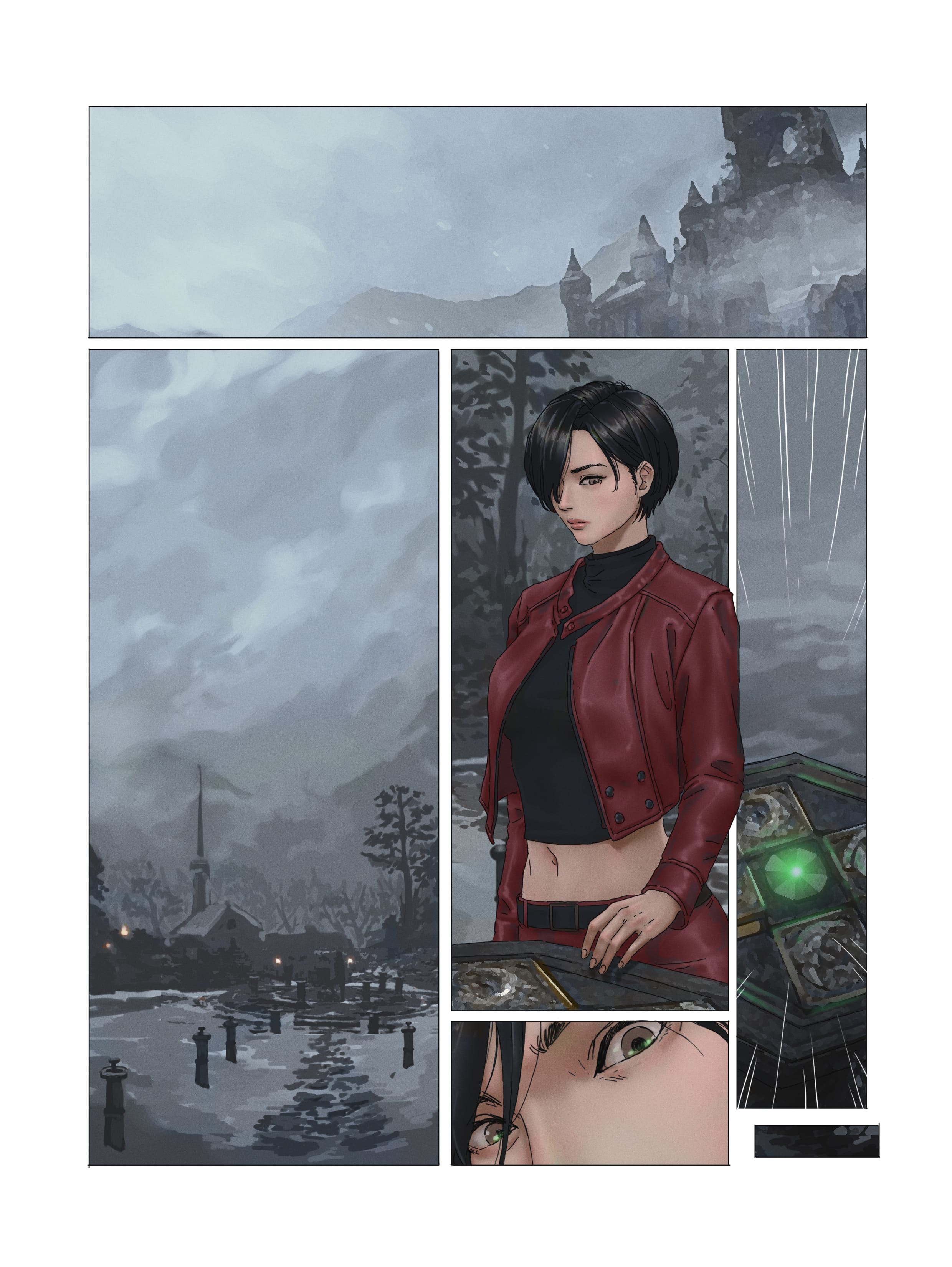 A-da Girl! (Resident Evil) [TSFSingularity , CunCyun] Chapter 1 - Page 7