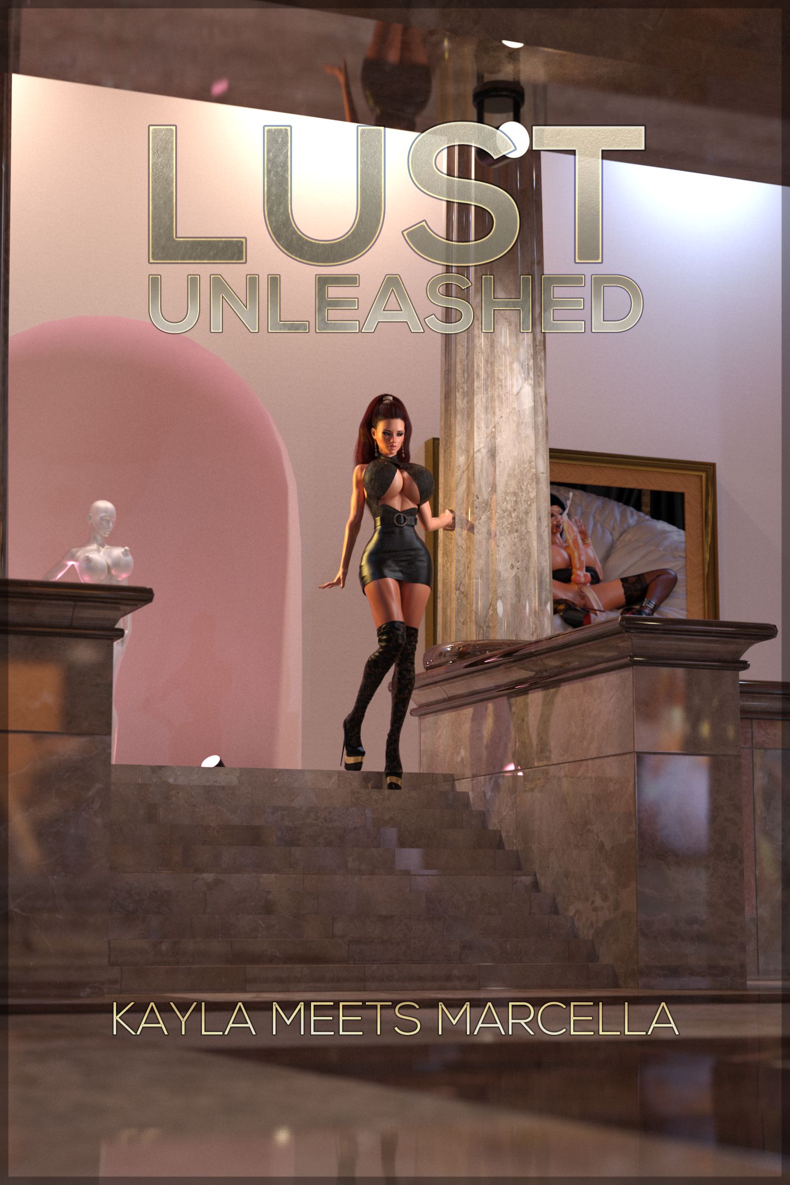 Lust Unleashed [TheDude3DX] Kayla Meets Marcella - Comic - Chapter 17 - Page 1