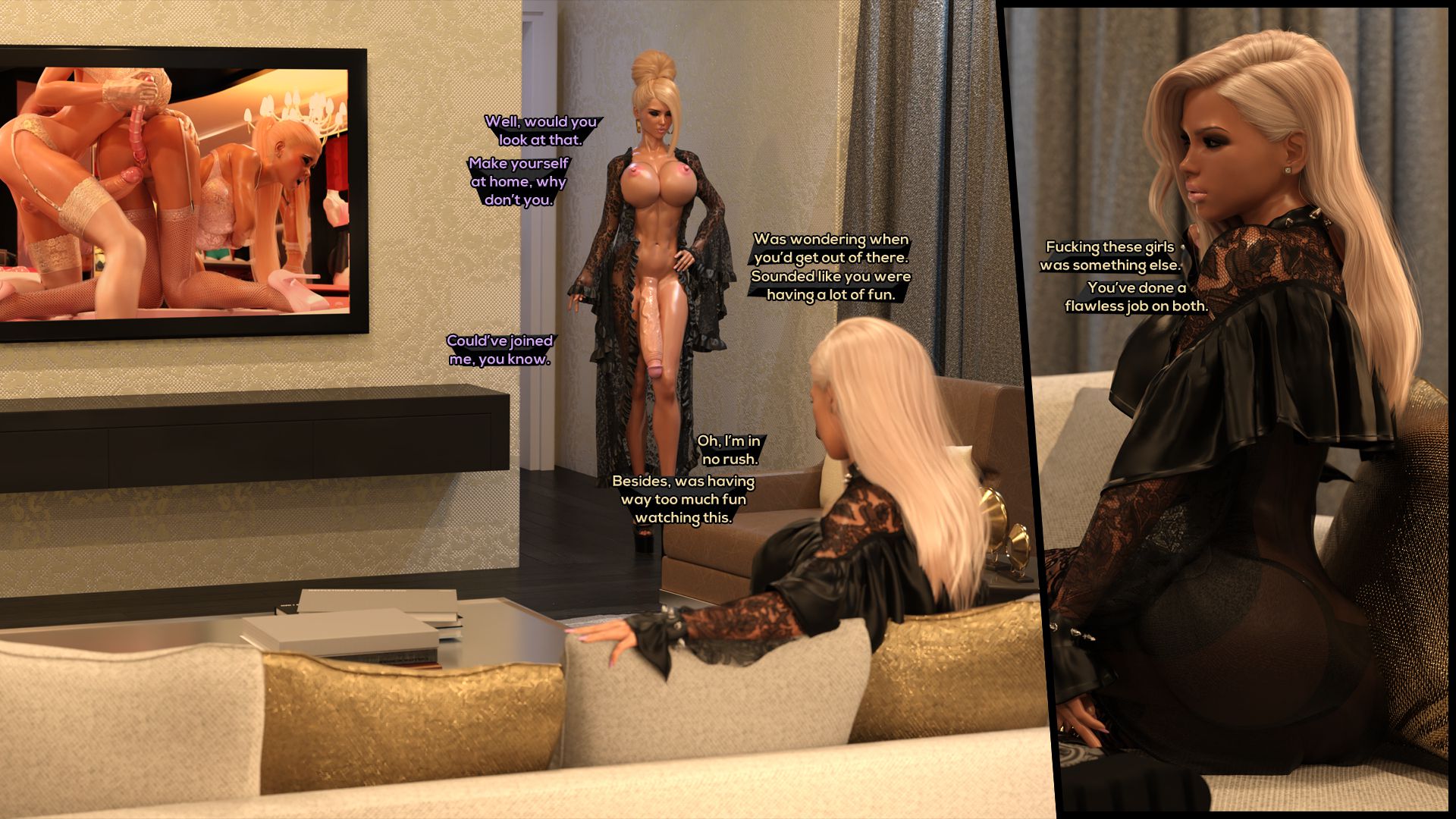 Lust Unleashed [TheDude3DX] The Girl Within 2 - Chapter 24 - Page 3