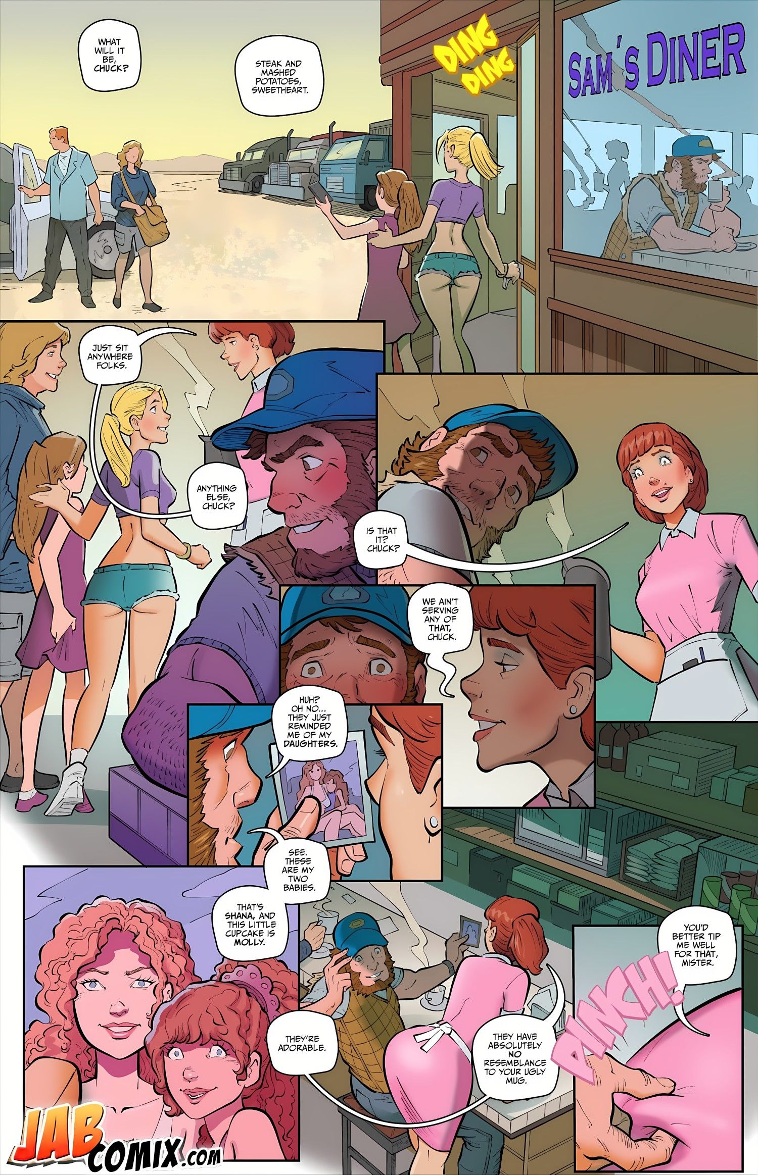 My Stripper Daughter [JabComix] Chapter 1 - Page 2