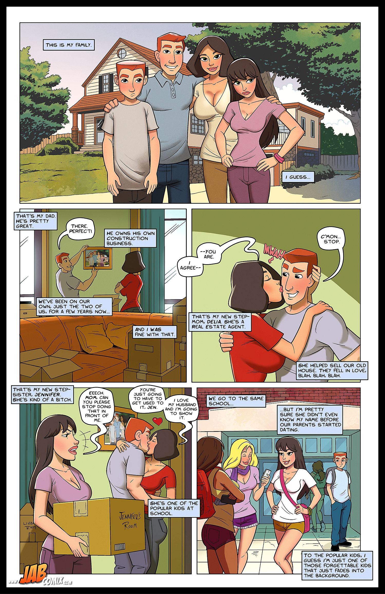 Watching My Step [JABComix] Chapter 1 - Page 2