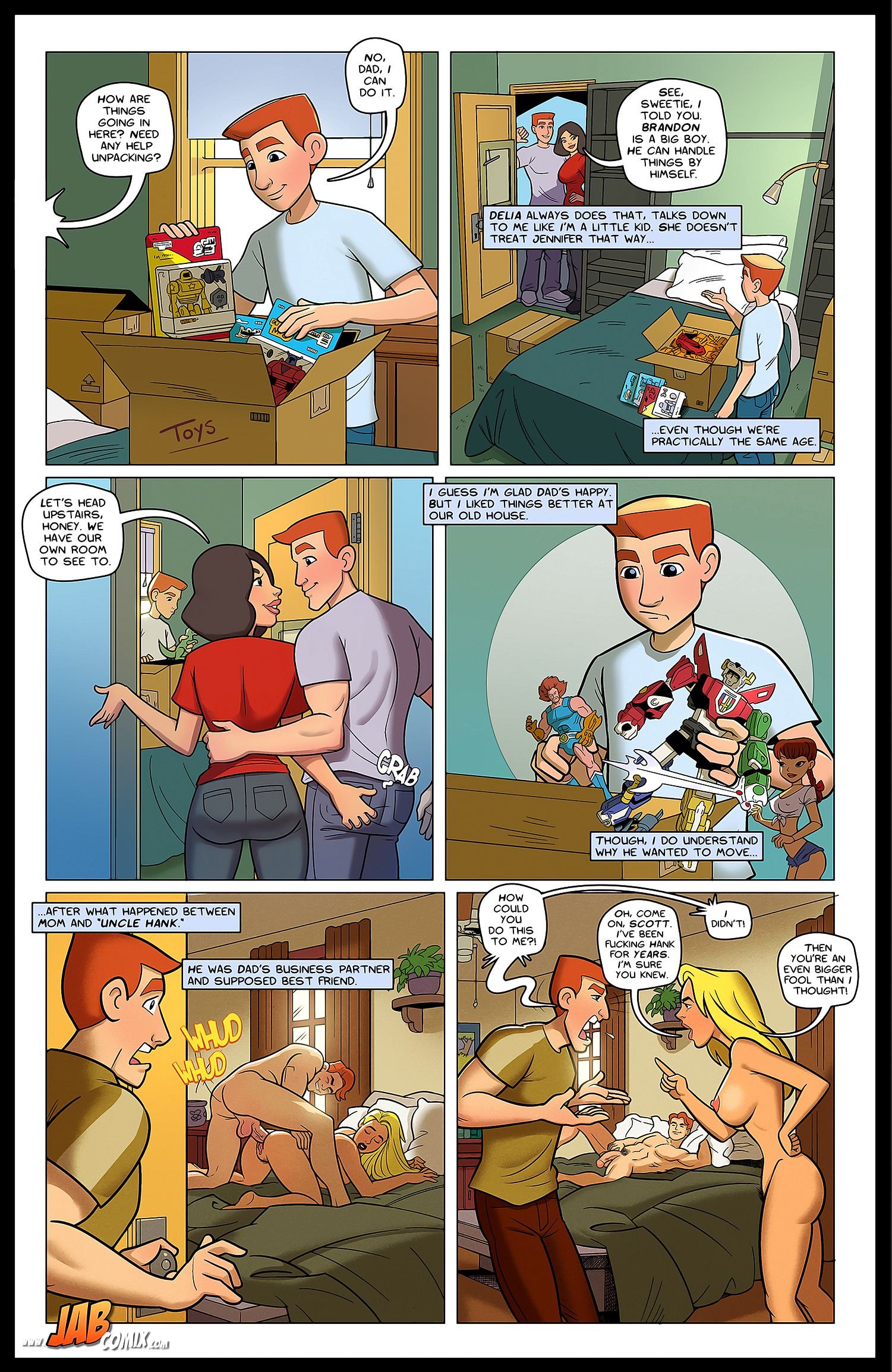 Watching My Step [JABComix] Chapter 1 - Page 3