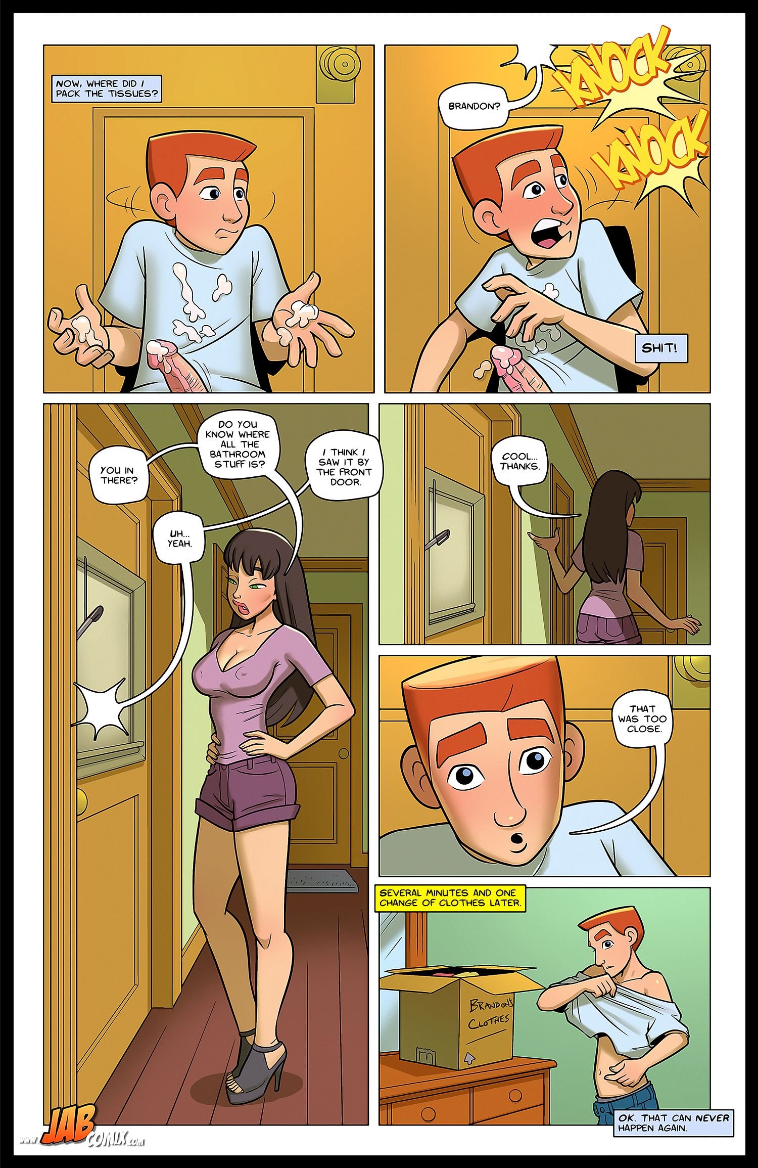 Watching My Step [JABComix] Chapter 1 - Page 9