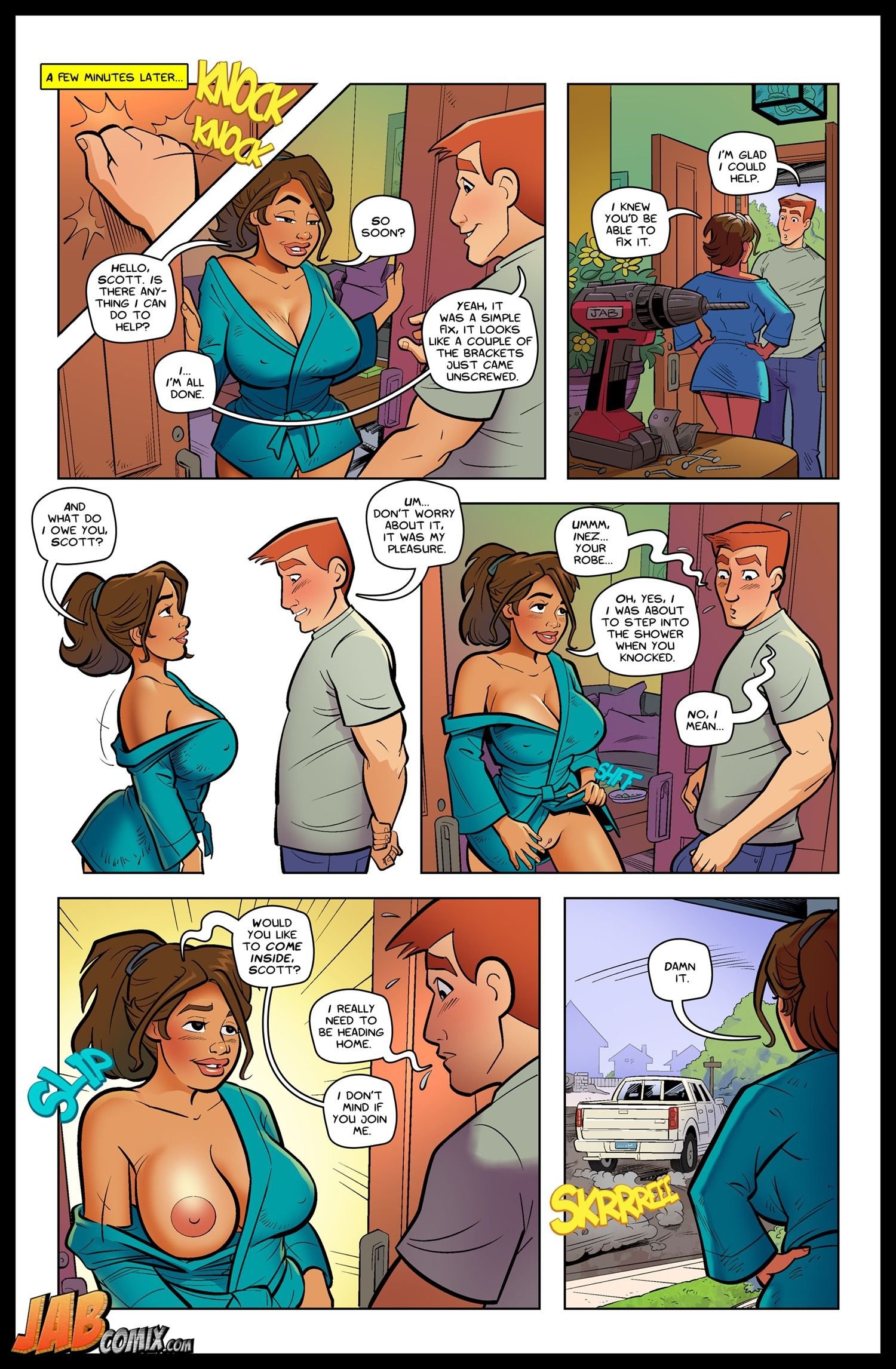 Watching My Step [JABComix] Chapter 4 - Page 12