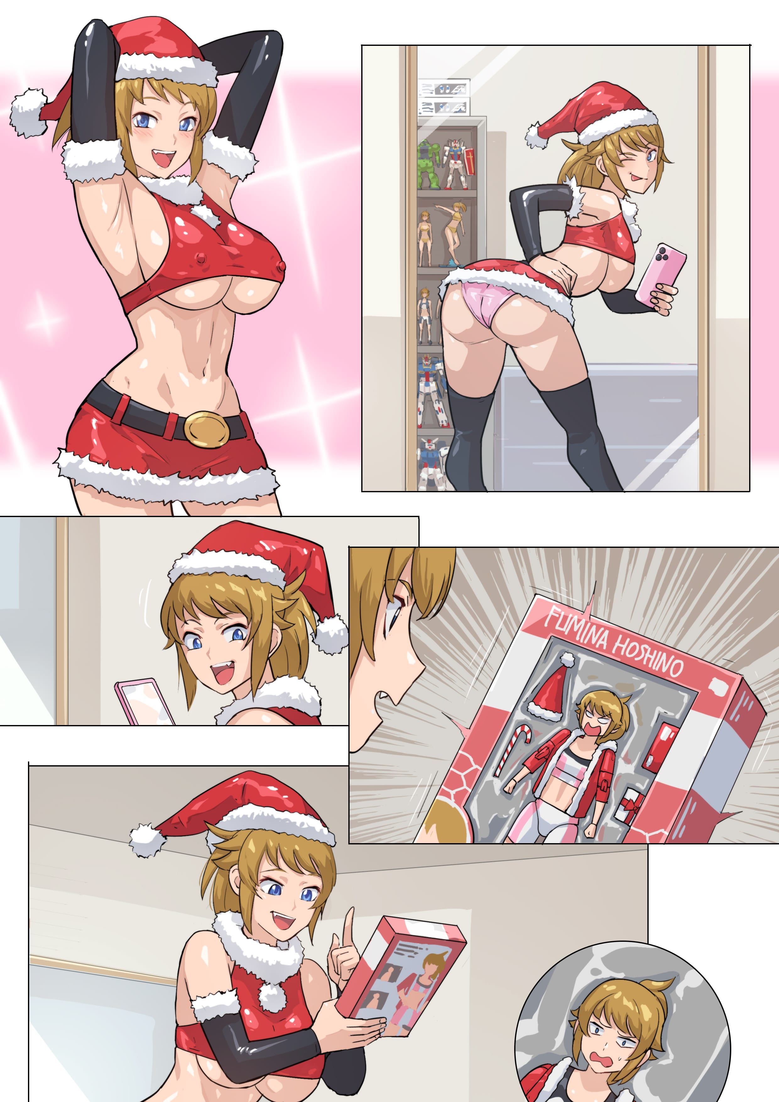 Hoshi! No! – A Christmas-sho! – A Killer Christmas! (Gundam Build Fighters Try) [TSFSingularity , Cirenk] Chapter 1 - Page 9