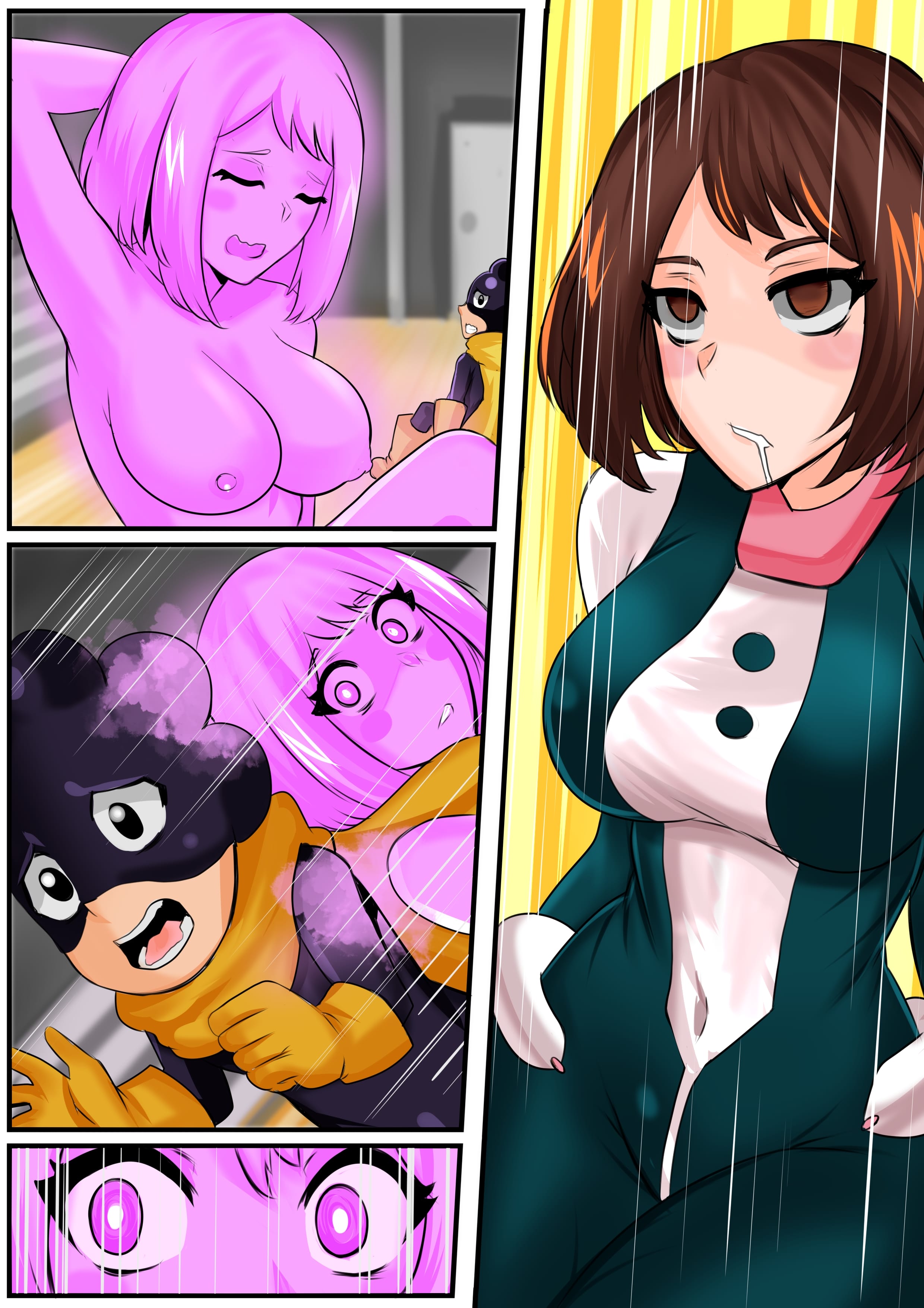 Grapes In The Brain!! (My Hero Academia) [TSFSingularity , BurningMoonWorks] Chapter 1 - Page 30