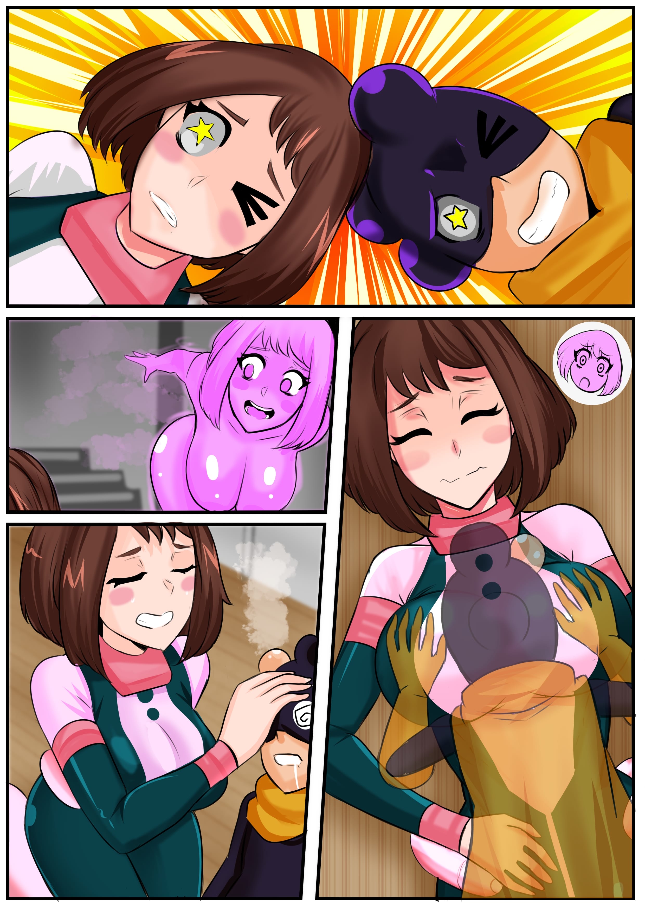 Grapes In The Brain!! (My Hero Academia) [TSFSingularity , BurningMoonWorks] Chapter 1 - Page 32
