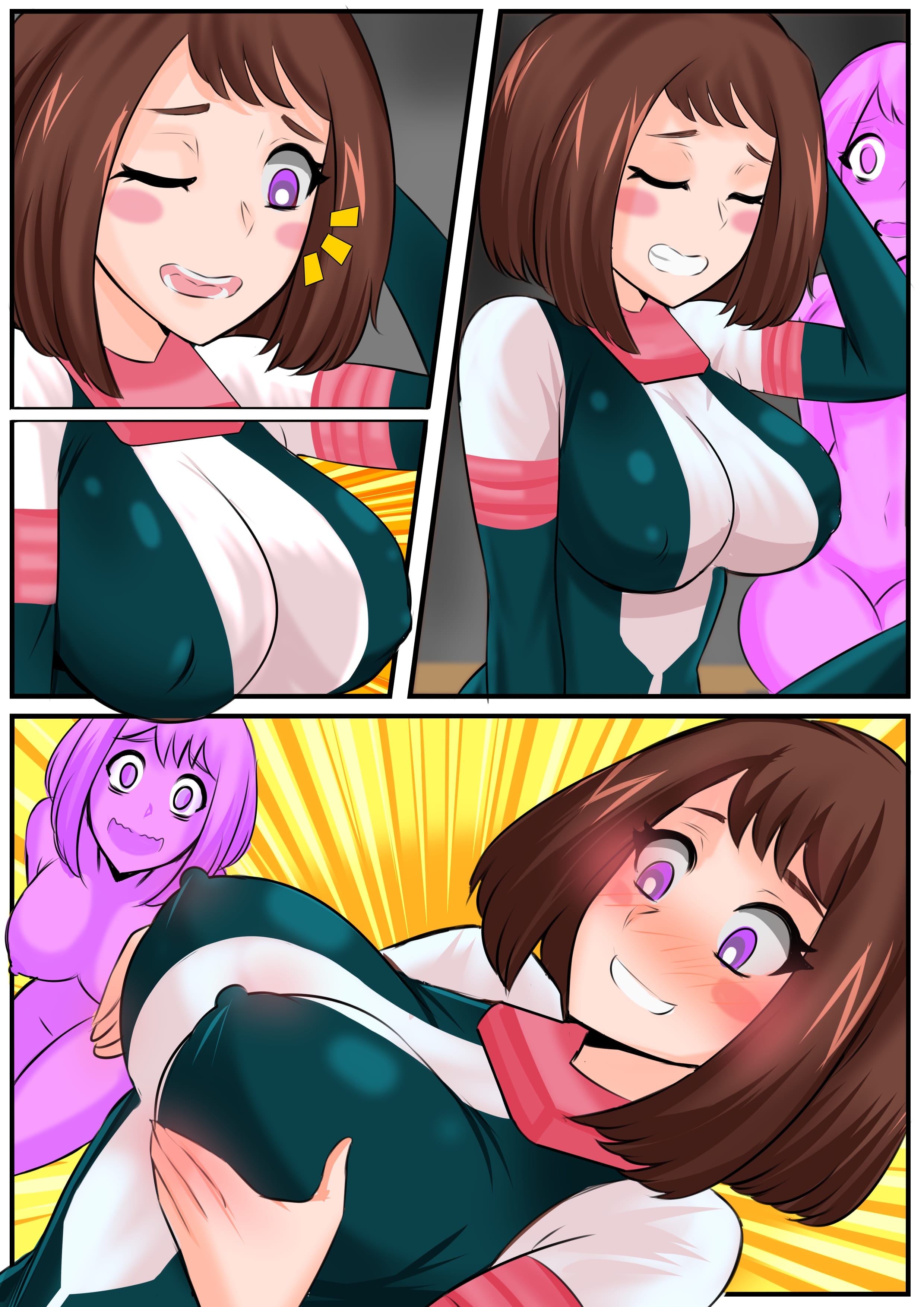 Grapes In The Brain!! (My Hero Academia) [TSFSingularity , BurningMoonWorks] Chapter 1 - Page 33