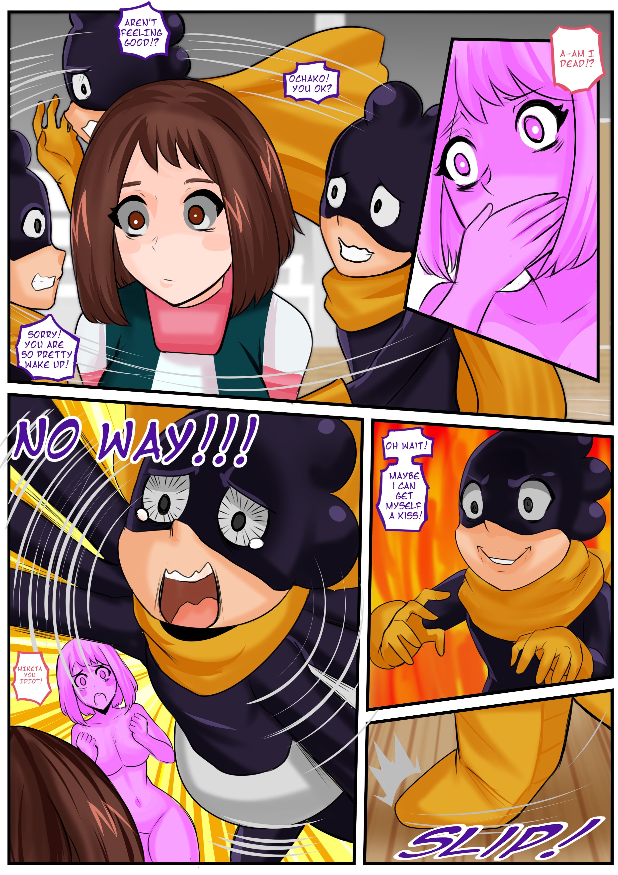 Grapes In The Brain!! (My Hero Academia) [TSFSingularity , BurningMoonWorks] Chapter 1 - Page 5