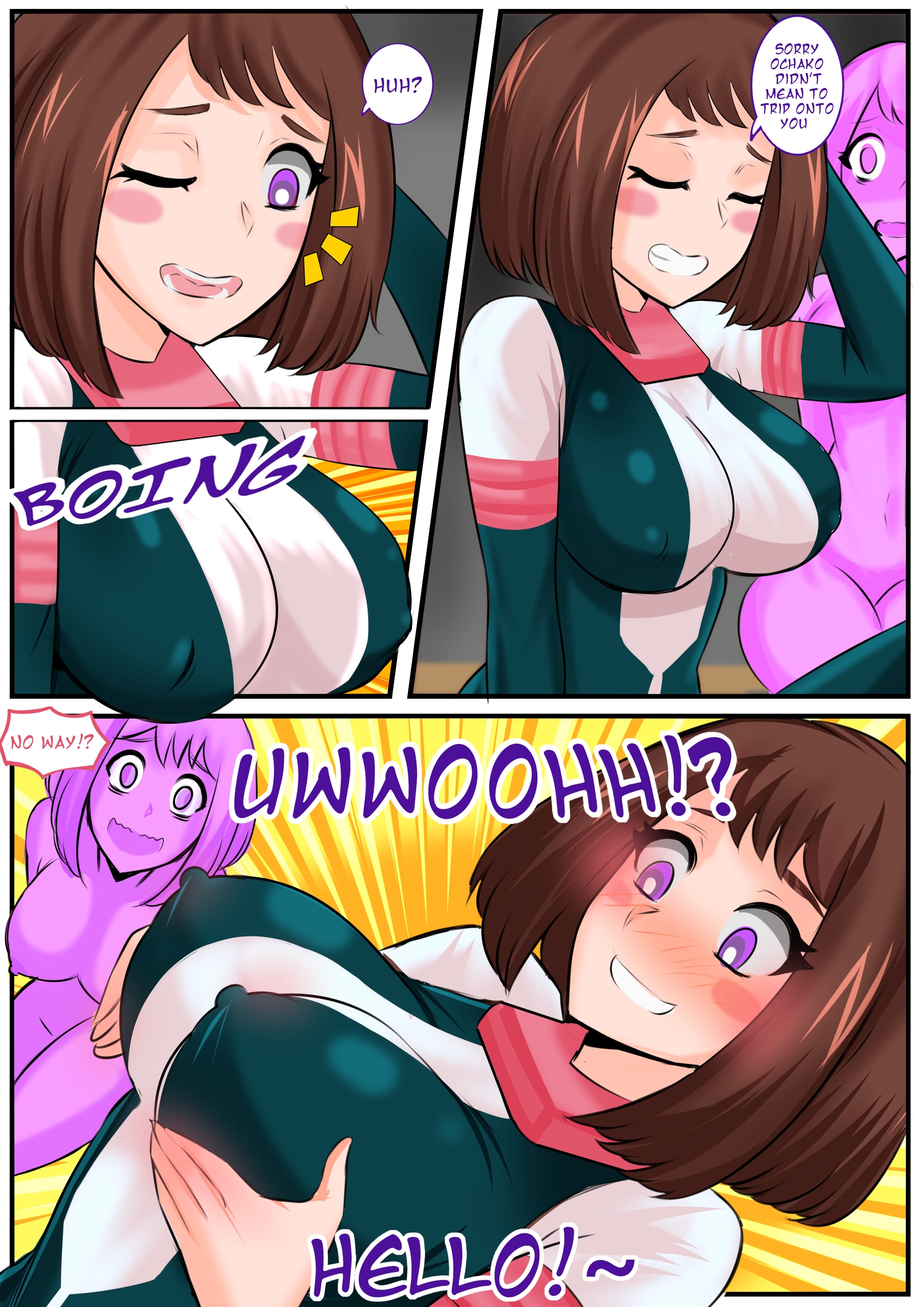 Grapes In The Brain!! (My Hero Academia) [TSFSingularity , BurningMoonWorks] Chapter 1 - Page 7