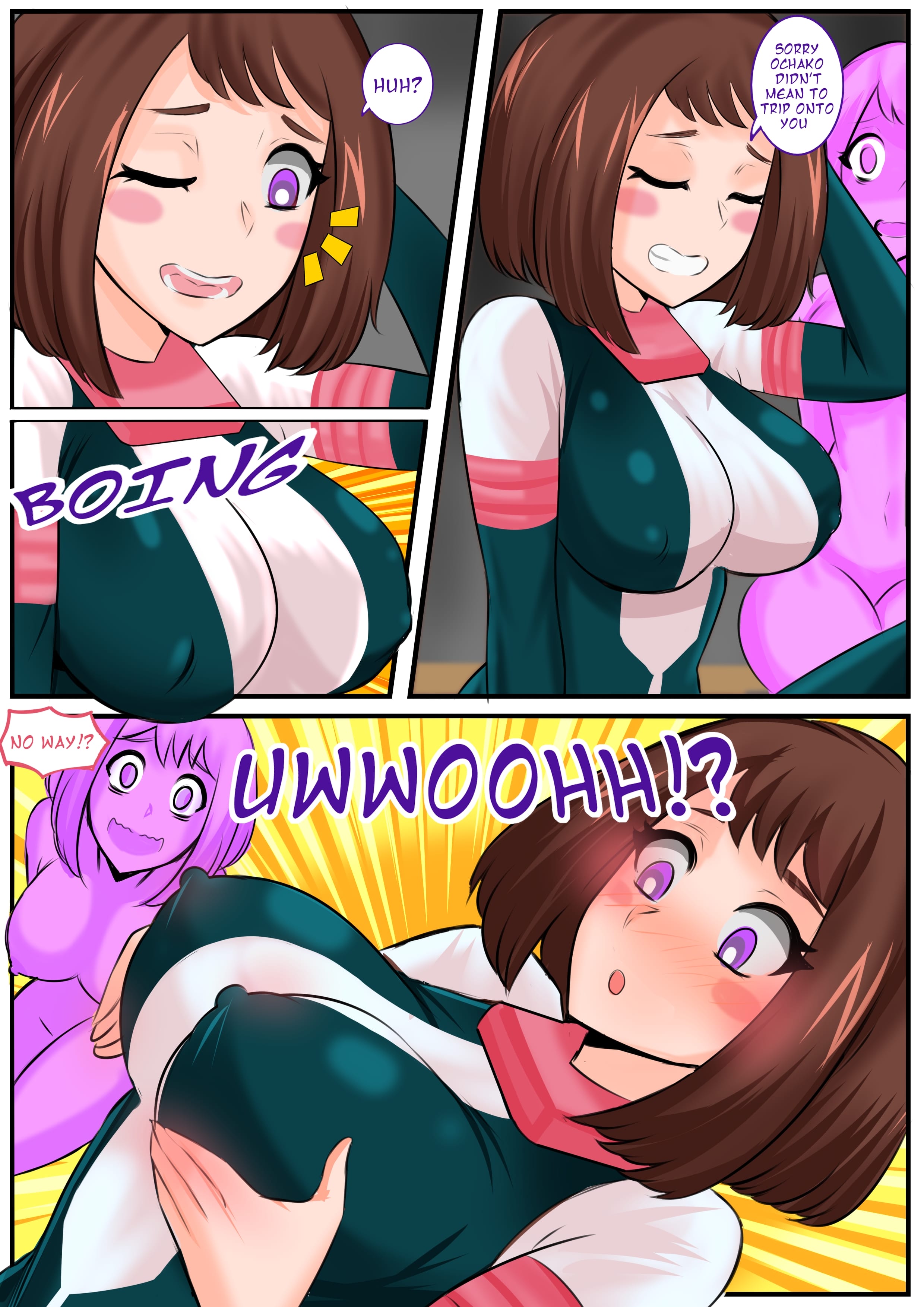 Grapes In The Brain!! (My Hero Academia) [TSFSingularity , BurningMoonWorks] Chapter 1 - Page 9