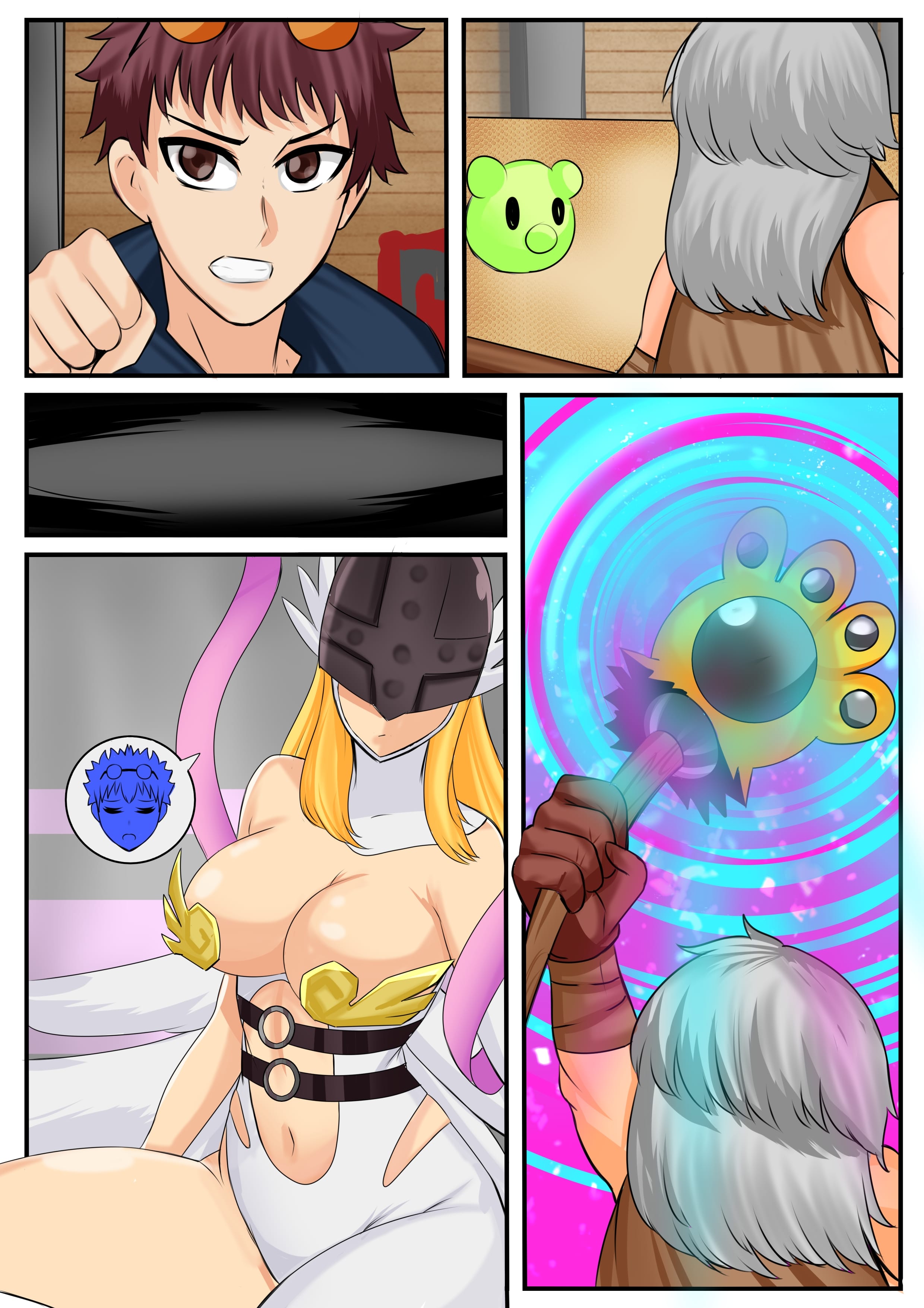 Angewom-on-line! (Digimon Adventure) [TSFSingularity , BurningMoonWorks] Chapter 1 - Page 23