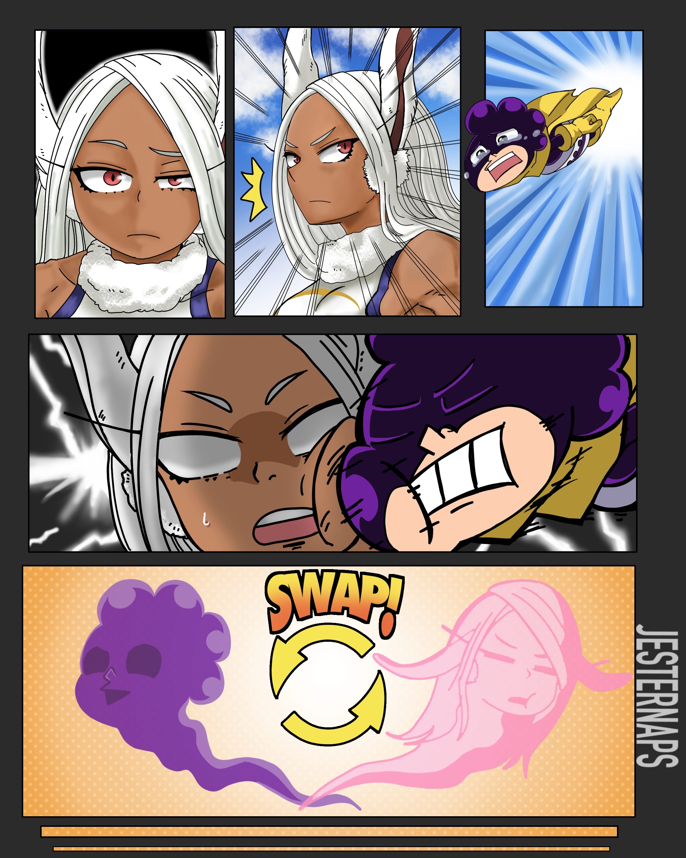 Over the Moon! (My Hero Academia) [TSFSingularity , JesterNaps] Chapter 1 - Page 9