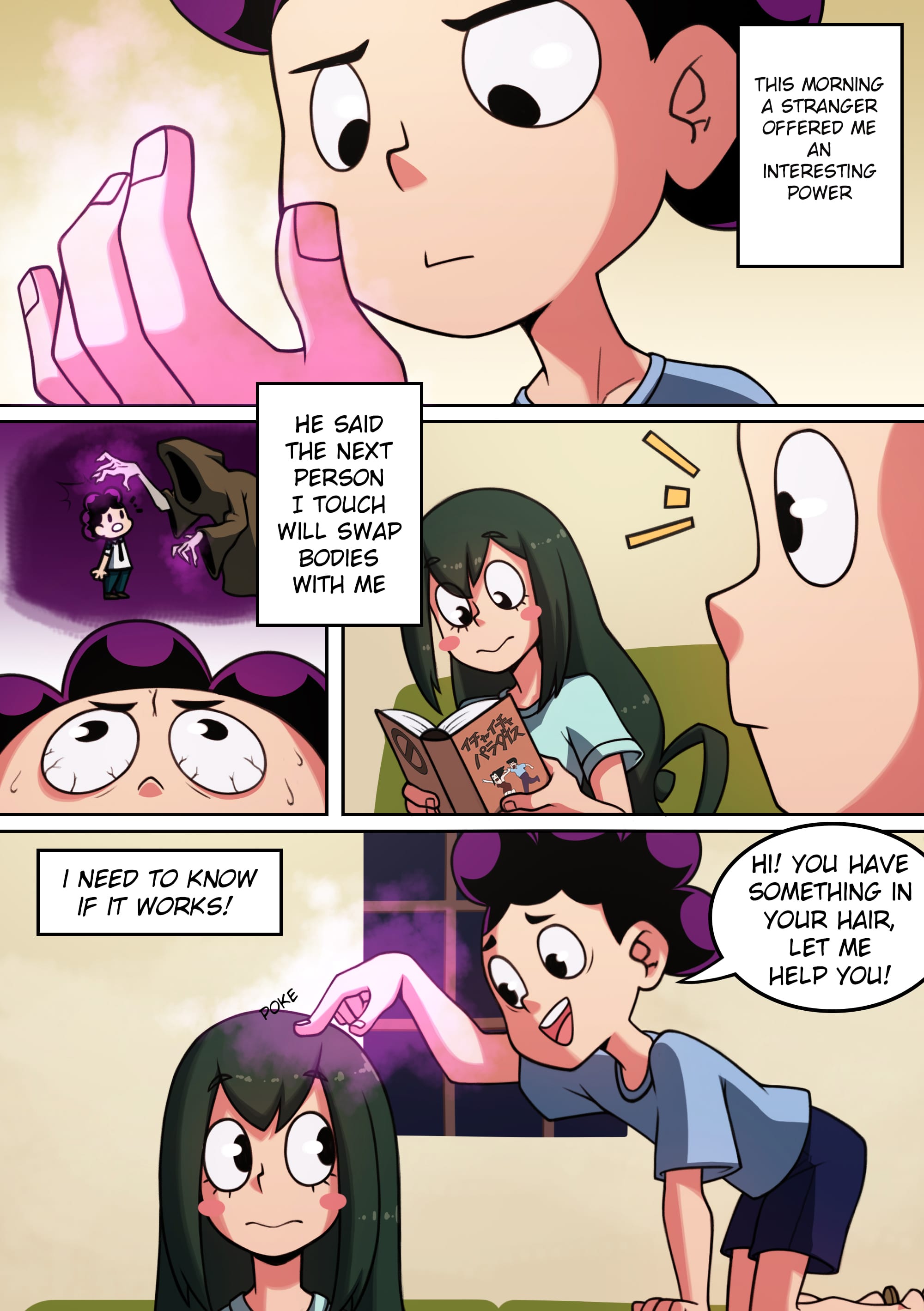 Mineta’s Lucky Break! (My Hero Academia) [TSFSingularity , Tobias Wheller] Chapter 1 - Page 1