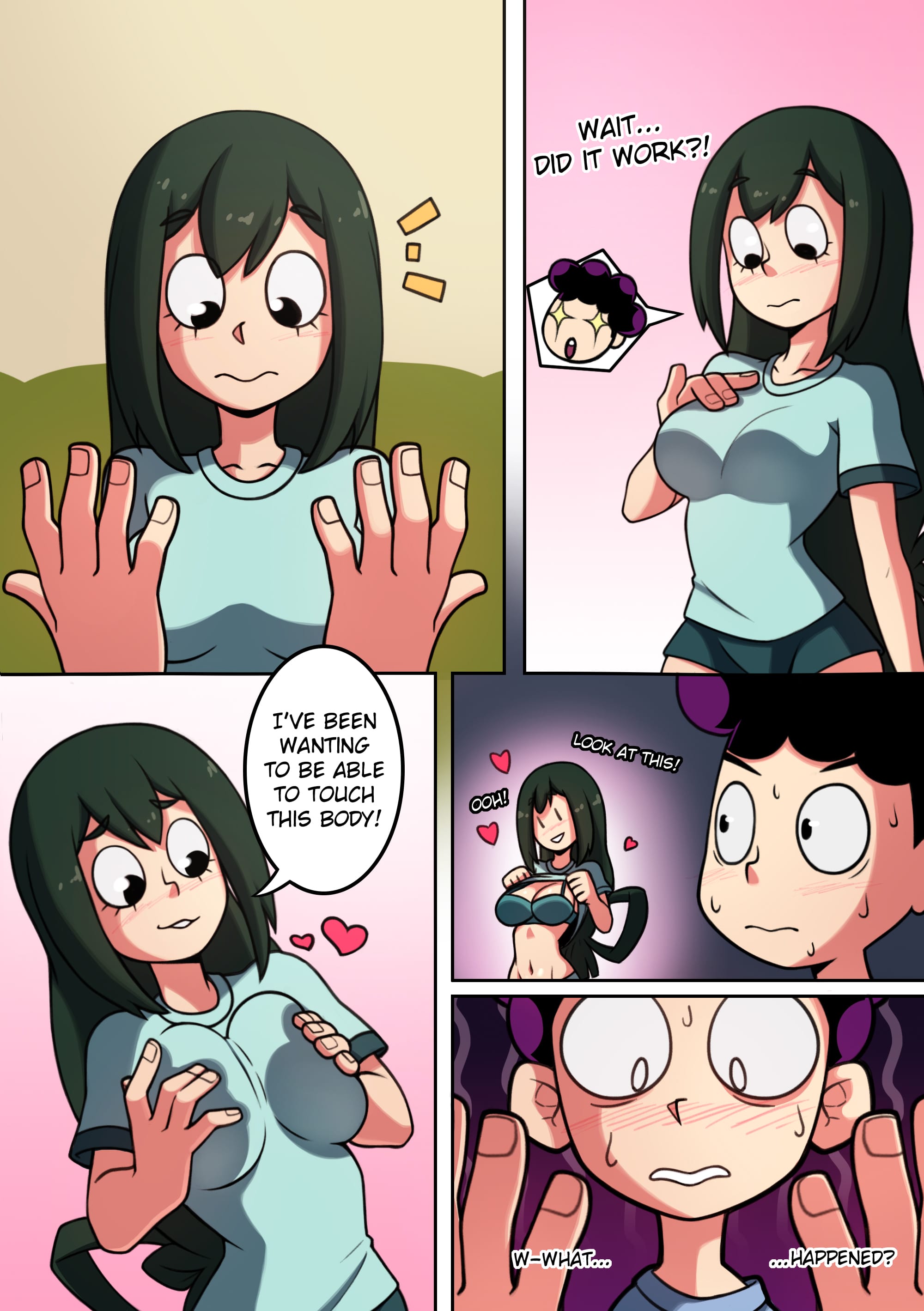 Mineta’s Lucky Break! (My Hero Academia) [TSFSingularity , Tobias Wheller] Chapter 1 - Page 2