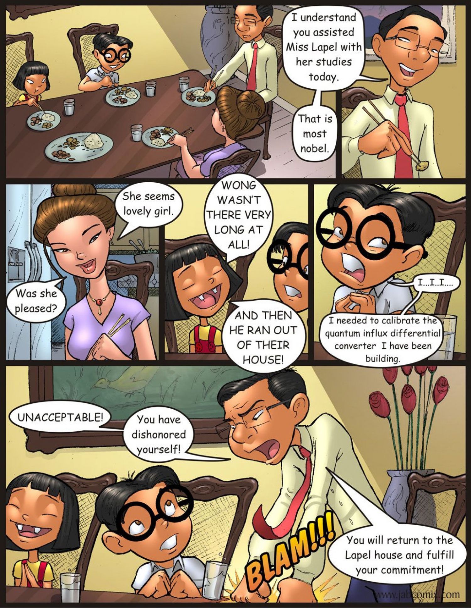 My Hot Ass Neighbor [JABComix] Webcam - Chapter 3 - Page 5