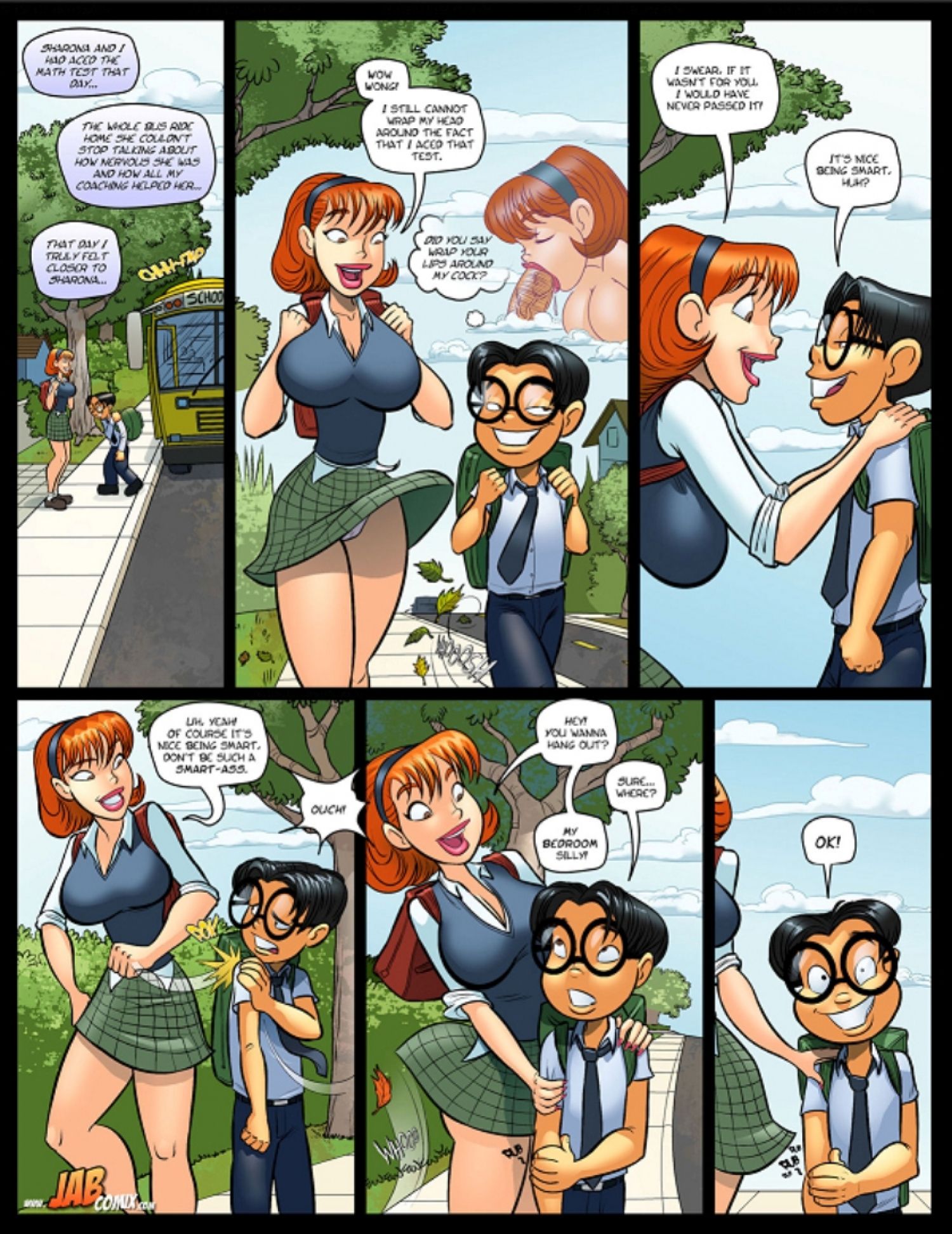 My Hot Ass Neighbor [JABComix] Taking a Peek - Chapter 5 - Page 2