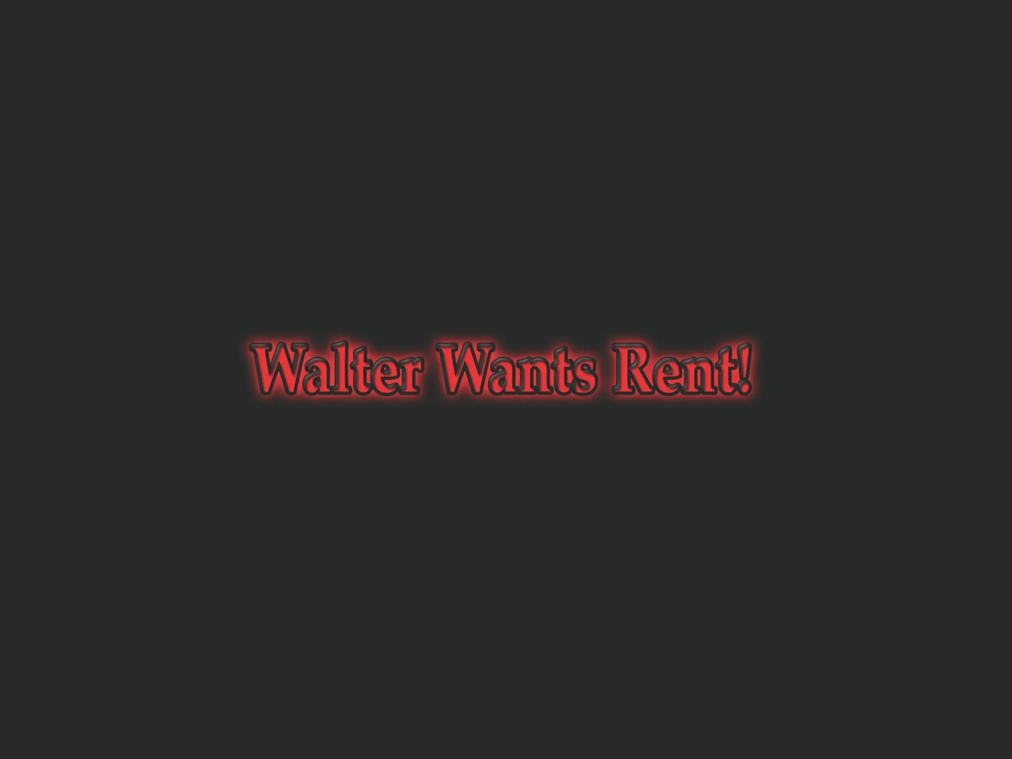 Walter Wants Rent! [Casgra] Chapter 1 - Page 1