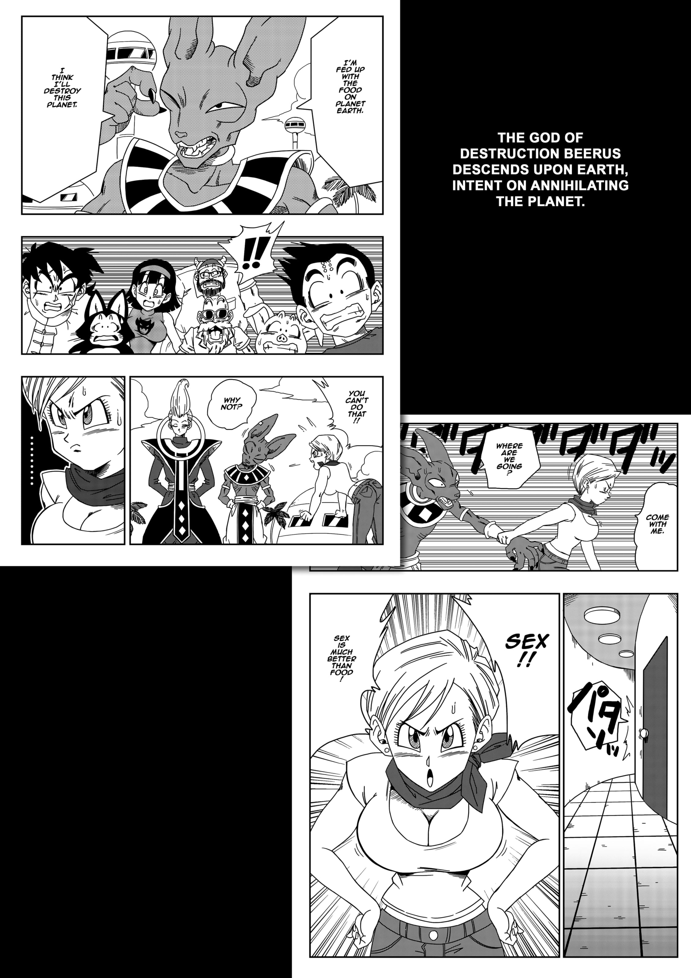 No One Can Go Against Beerus! (Dragon Ball Super) [Yamamoto] Chapter 3 - Page 2