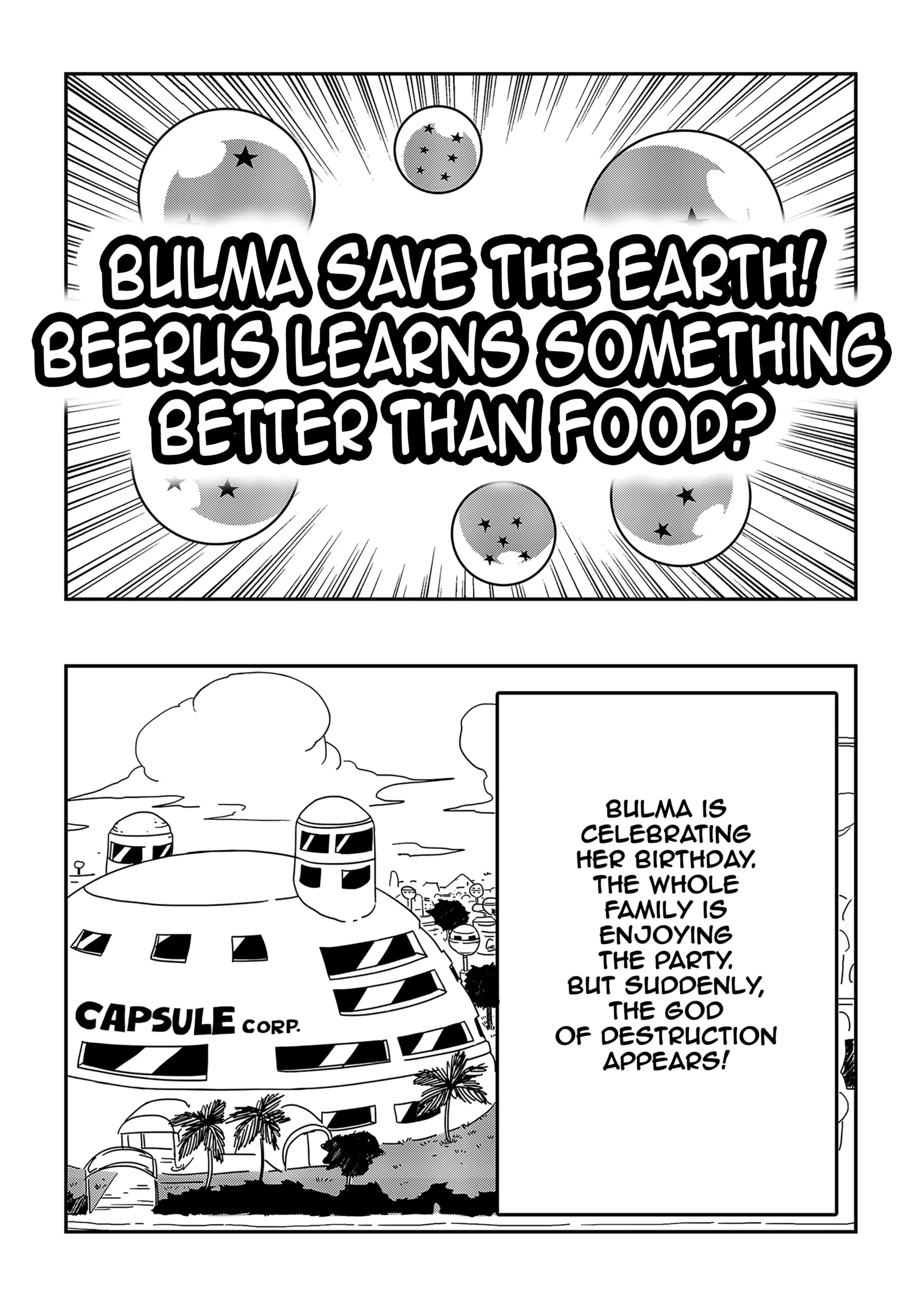 No One Can Go Against Beerus! (Dragon Ball Super) [Yamamoto] Bulma Saves the Earth - Page 2