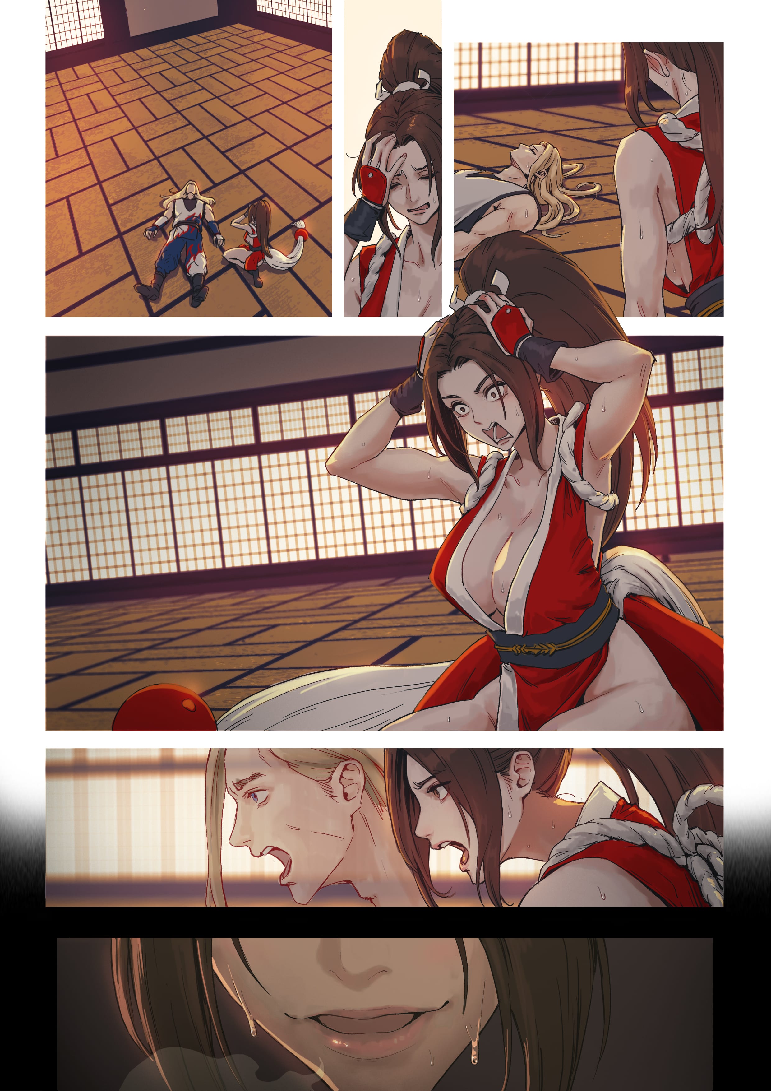 Hot Swapped! (Fatal Fury/KoF) [TSFSingularity , CunCyun] Chapter 1 - Page 11
