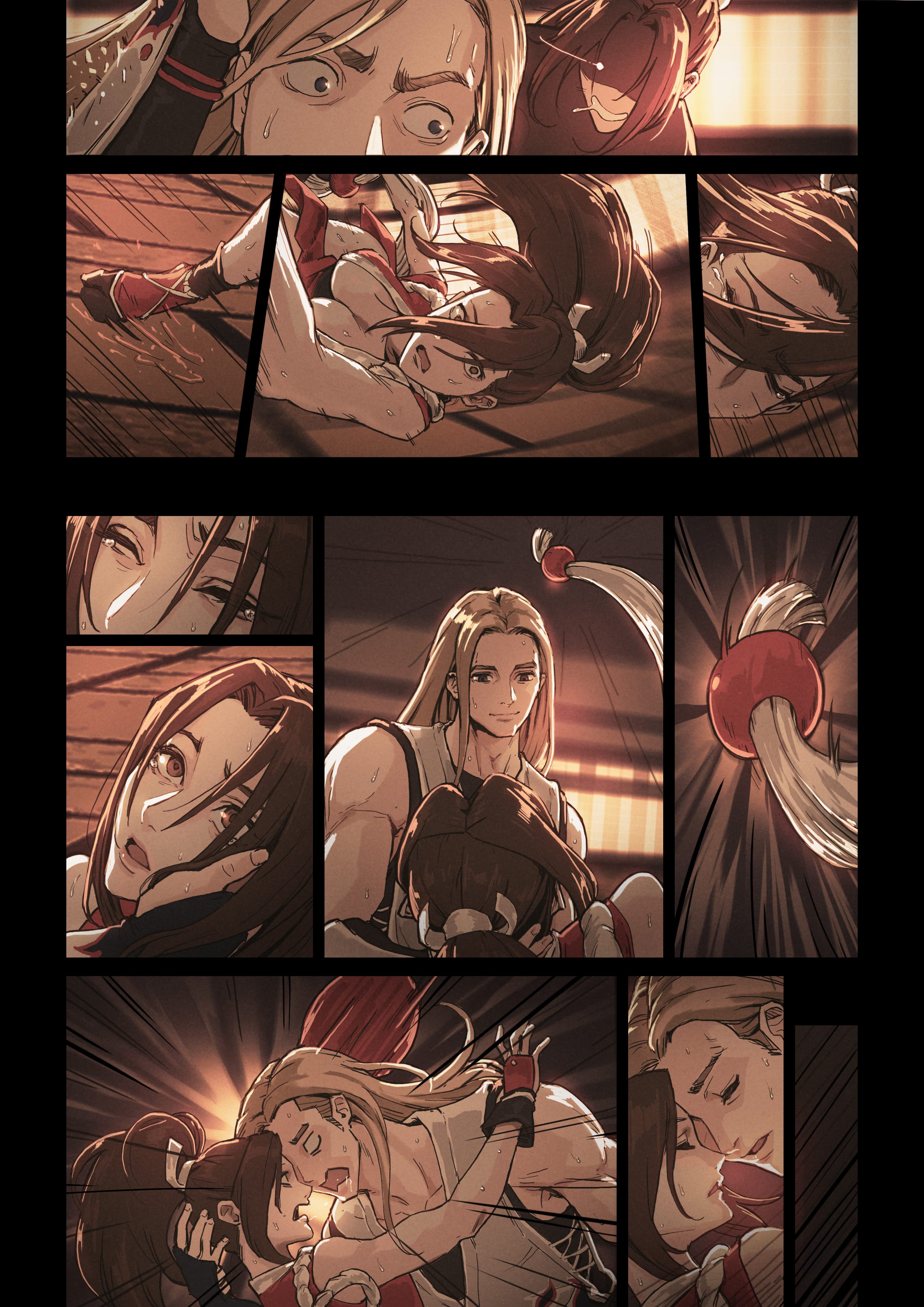 Hot Swapped! (Fatal Fury/KoF) [TSFSingularity , CunCyun] Chapter 1 - Page 13