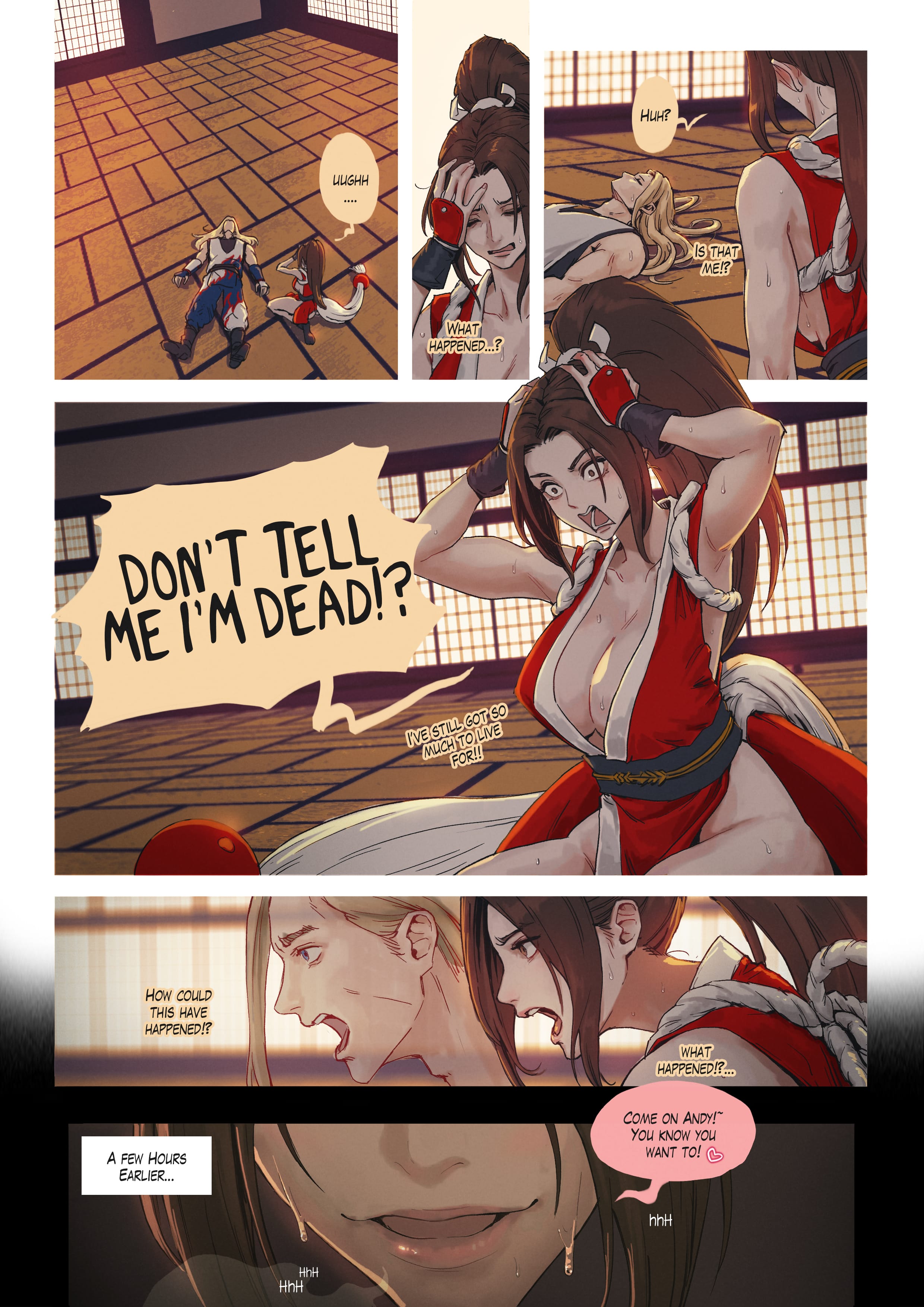 Hot Swapped! (Fatal Fury/KoF) [TSFSingularity , CunCyun] Chapter 1 - Page 2