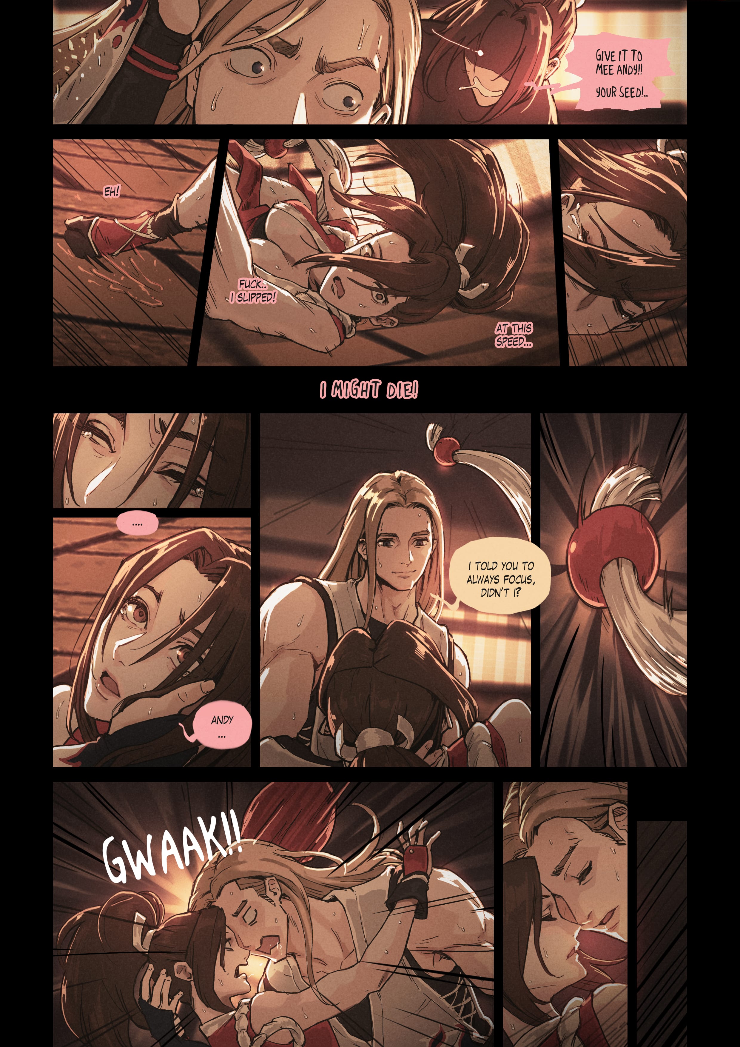 Hot Swapped! (Fatal Fury/KoF) [TSFSingularity , CunCyun] Chapter 1 - Page 4