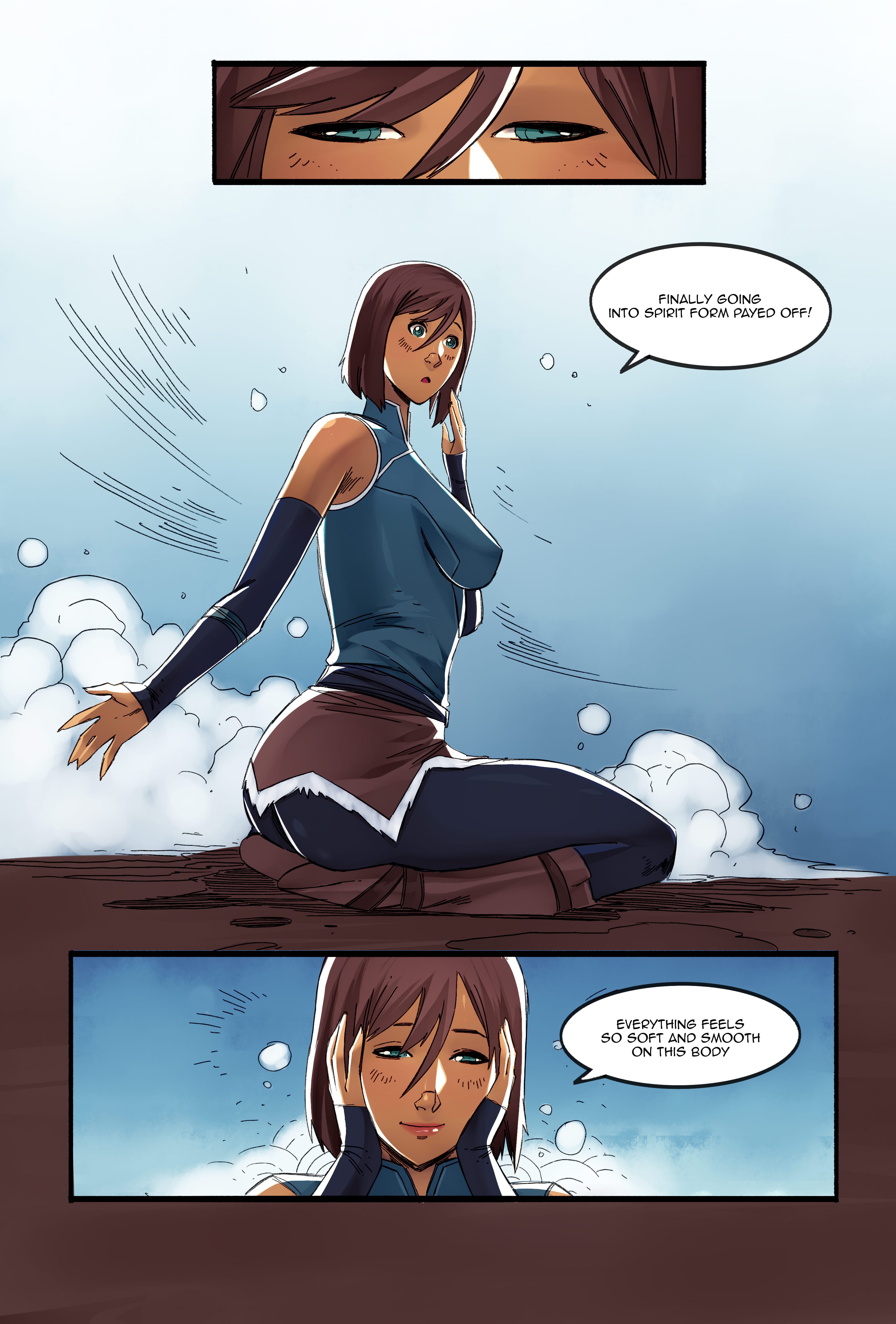 Bolin’s Spiritual Experience! (Legend of Korra) [TSFSingularity , Ralvi Ariyan] Chapter 1 - Page 4
