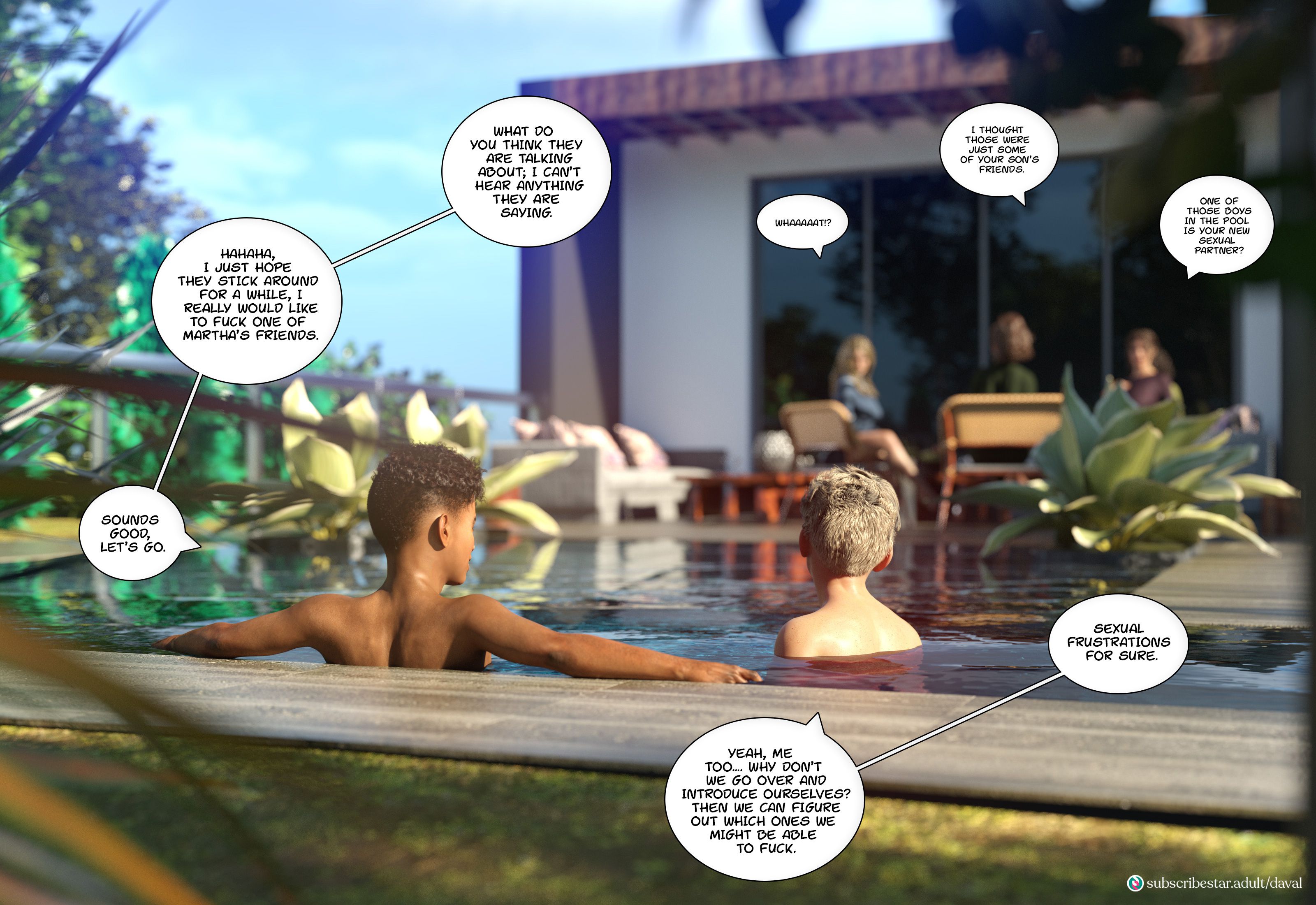 Immoral Desires [Daval3D] Chapter 1 - Page 12