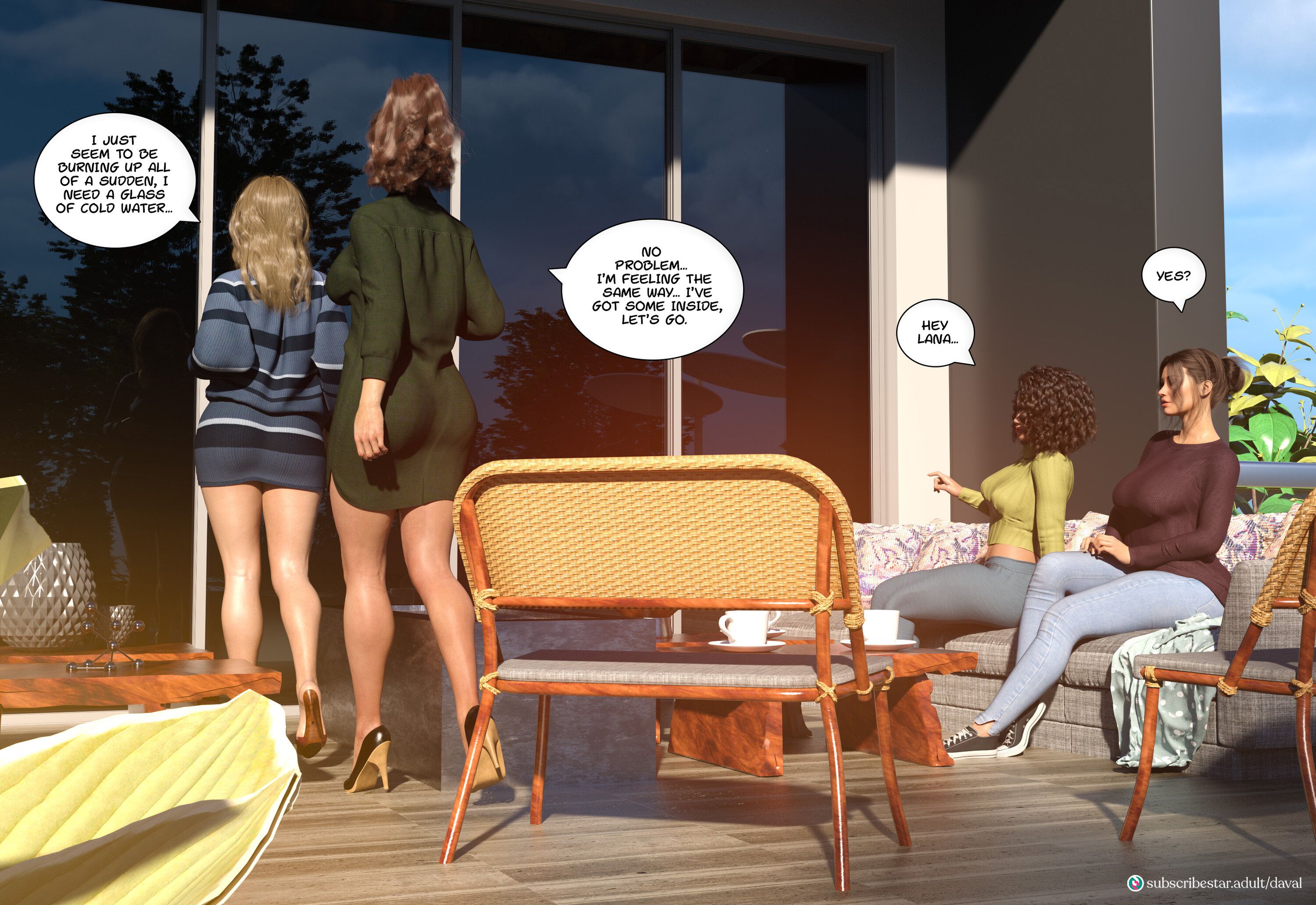 Immoral Desires [Daval3D] Chapter 1 - Page 20