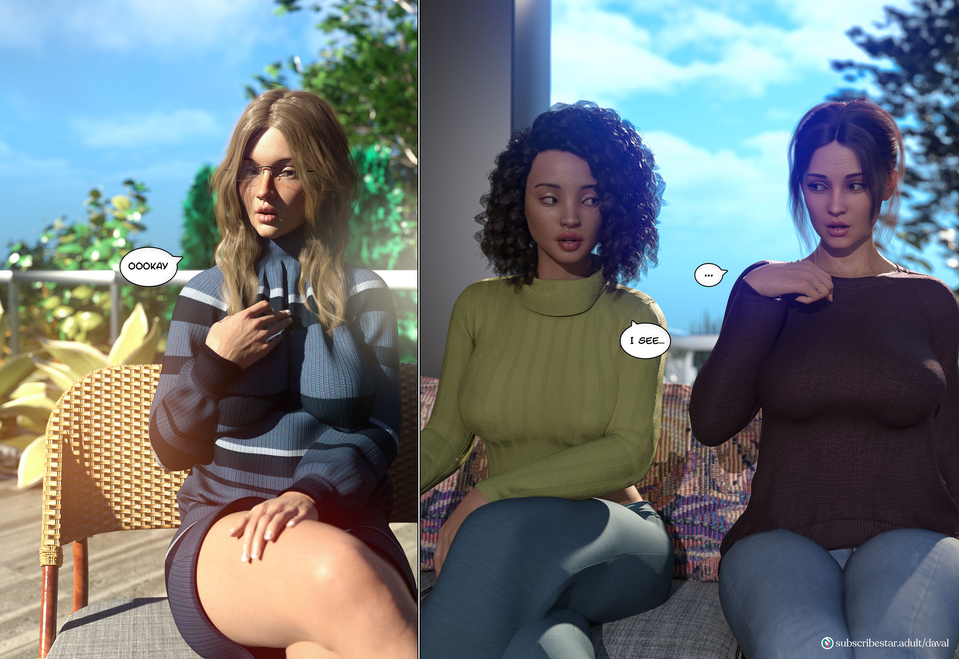 Immoral Desires [Daval3D] Chapter 1 - Page 3