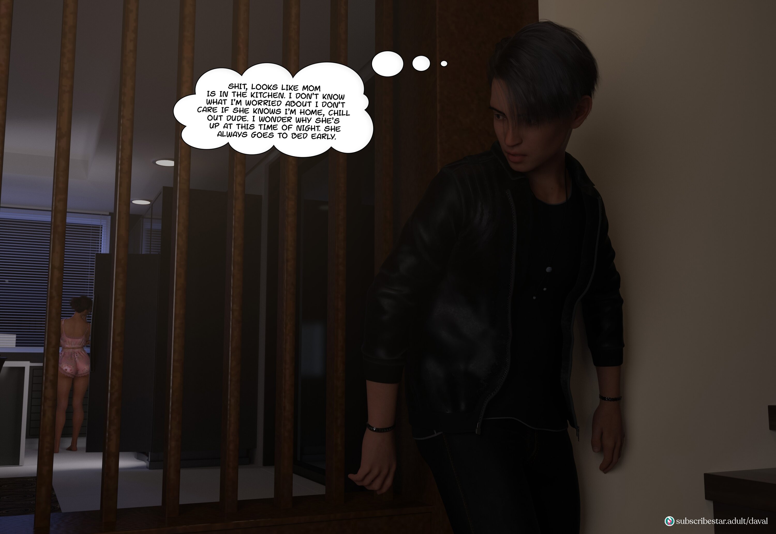 Immoral Desires [Daval3D] Chapter 1 - Page 55