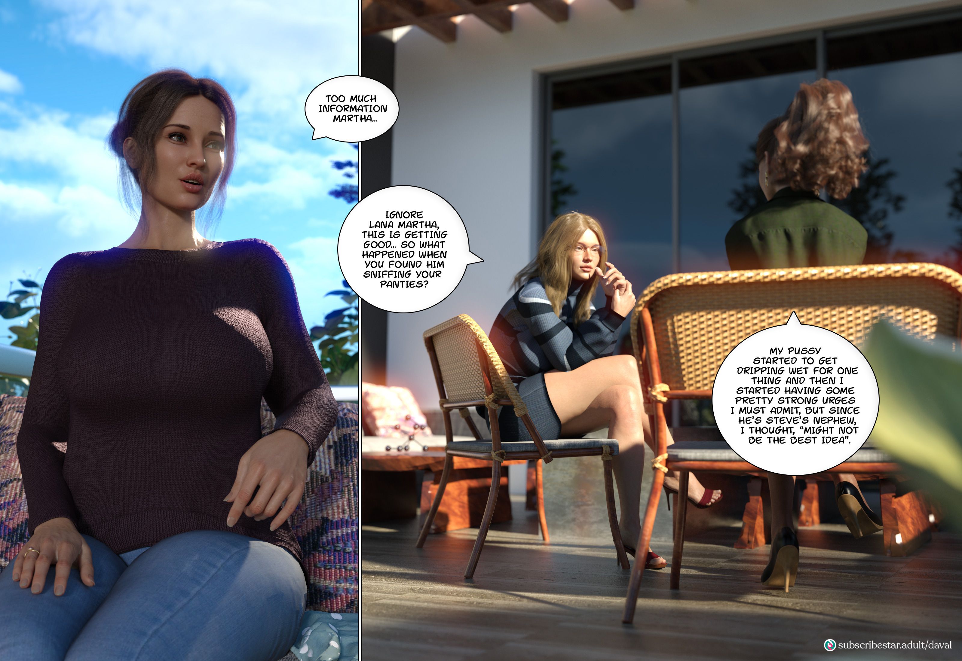 Immoral Desires [Daval3D] Chapter 1 - Page 8