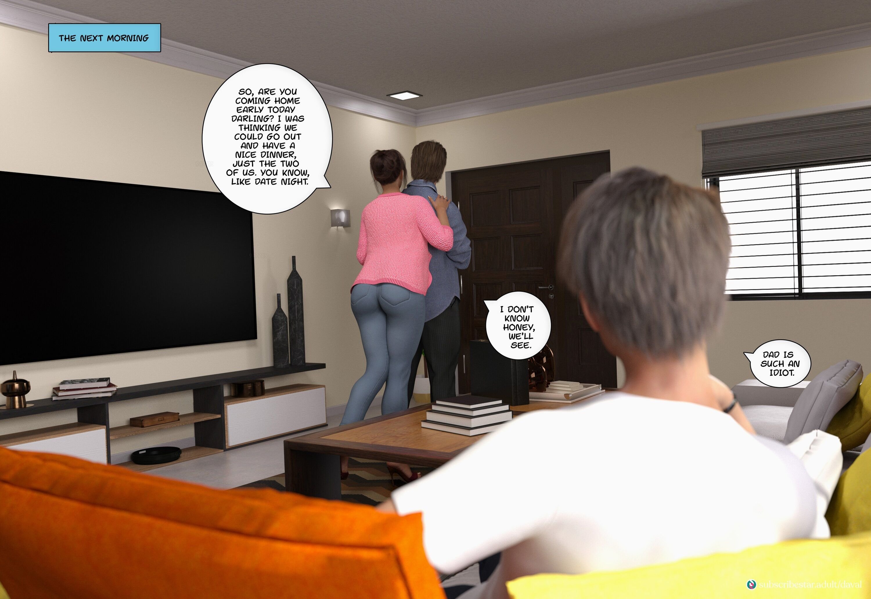 Immoral Desires [Daval3D] Chapter 1 - Page 99
