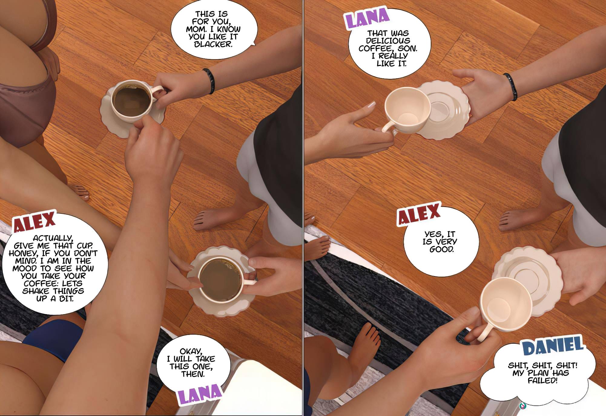 Immoral Desires [Daval3D] Chapter 12 - Page 8