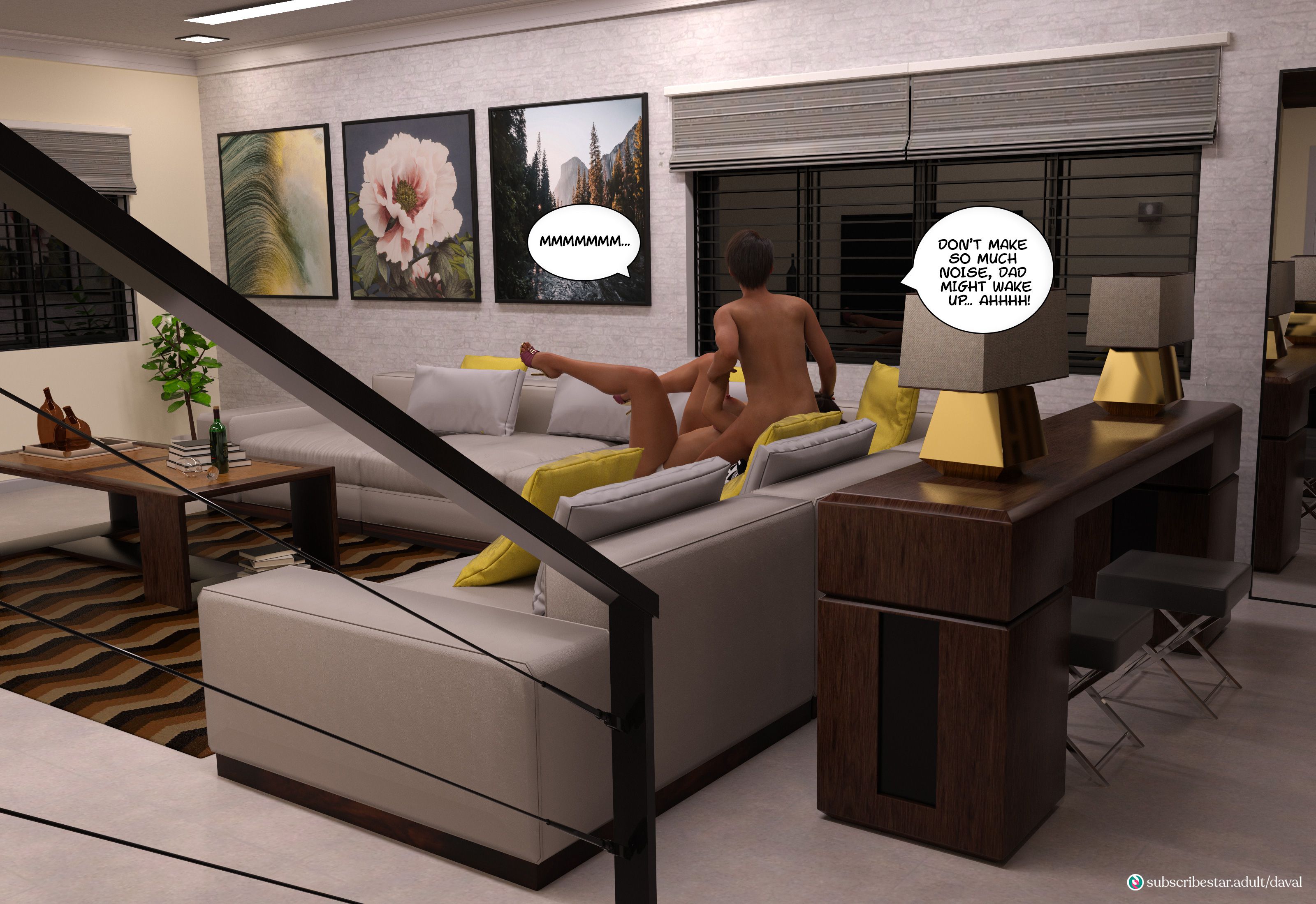 Immoral Desires [Daval3D] Chapter 2 - Page 120