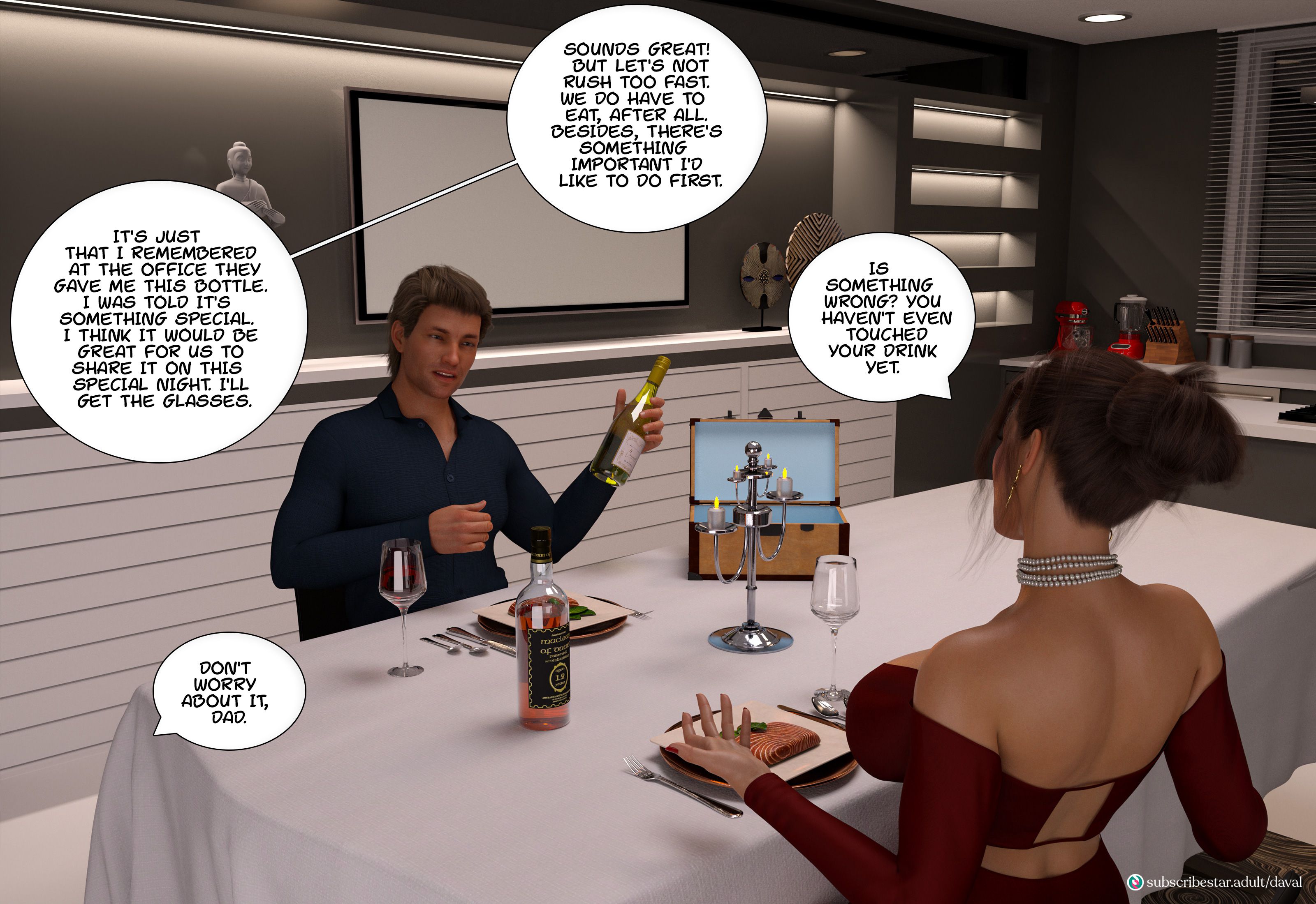 Immoral Desires [Daval3D] Chapter 3 - Page 52