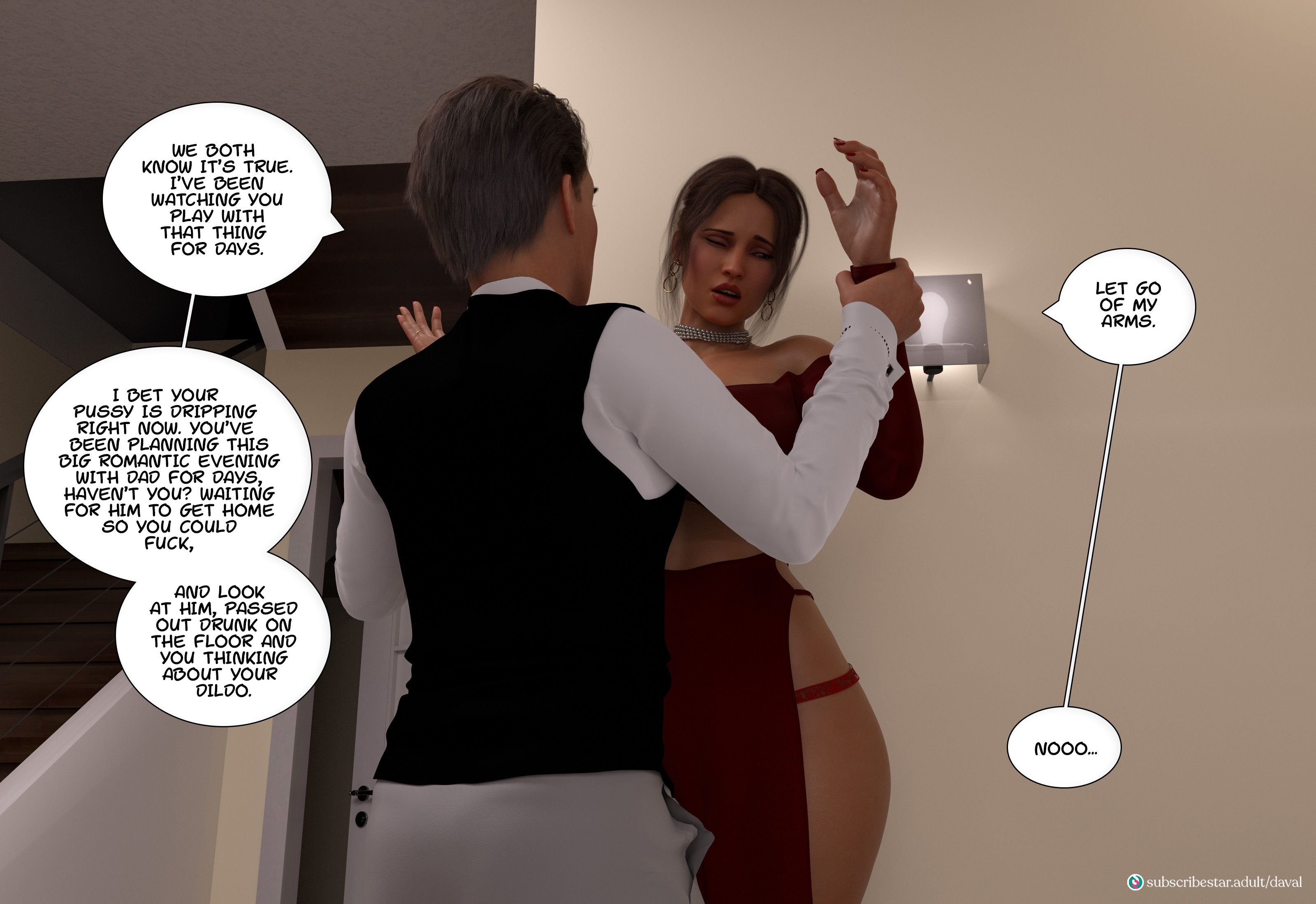 Immoral Desires [Daval3D] Chapter 3 - Page 61