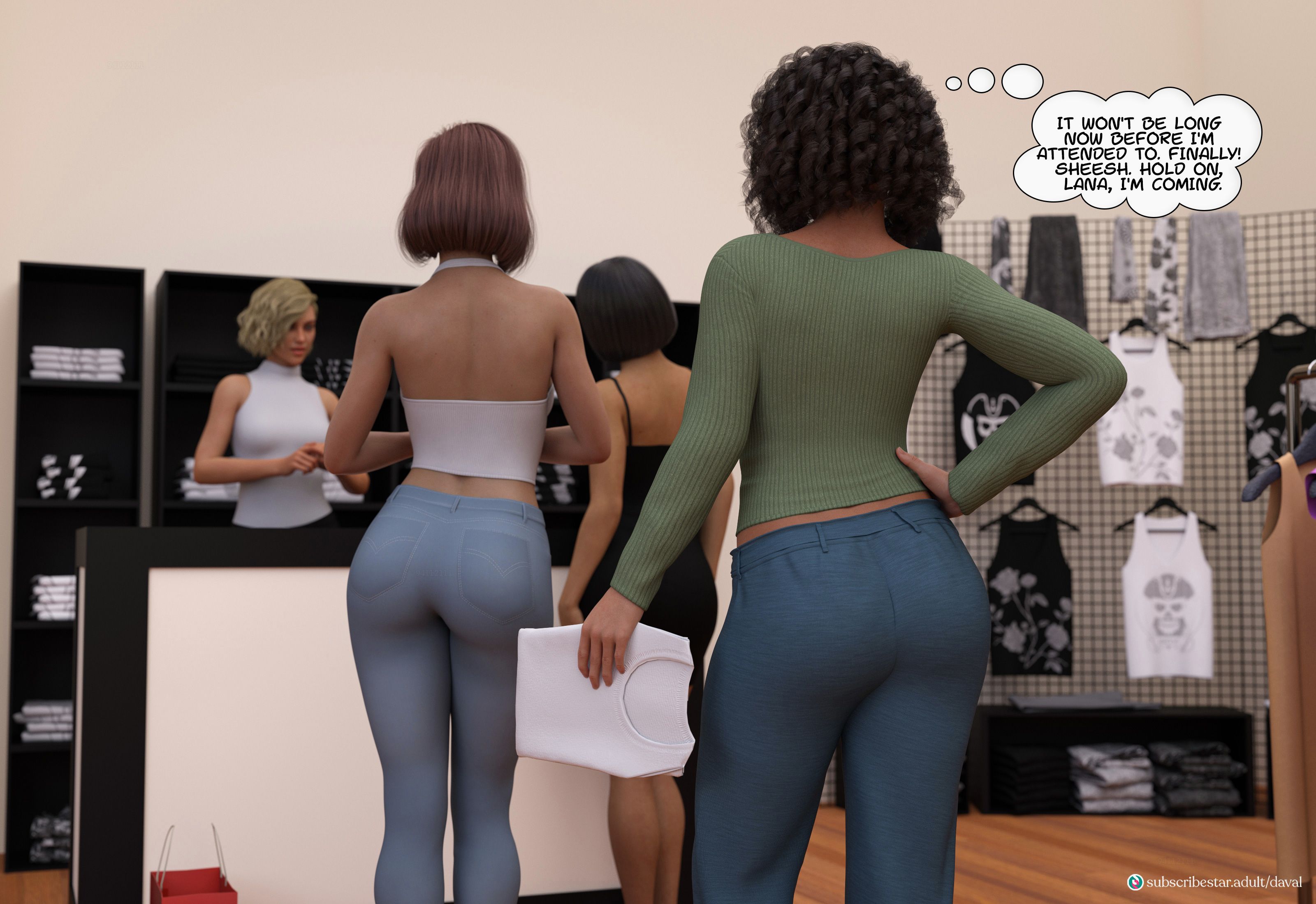 Immoral Desires [Daval3D] Chapter 5 - Page 110