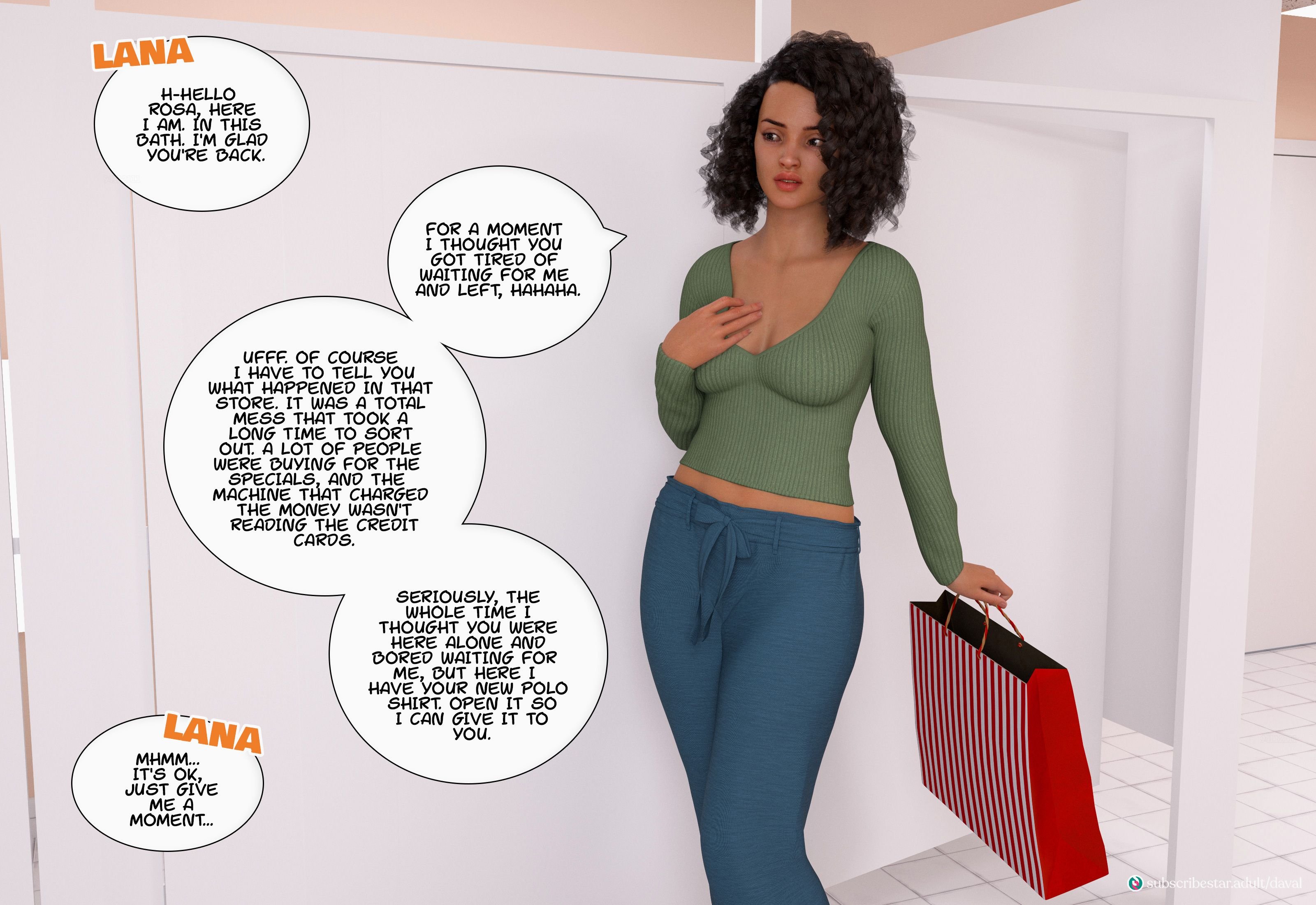 Immoral Desires [Daval3D] Chapter 5 - Page 129