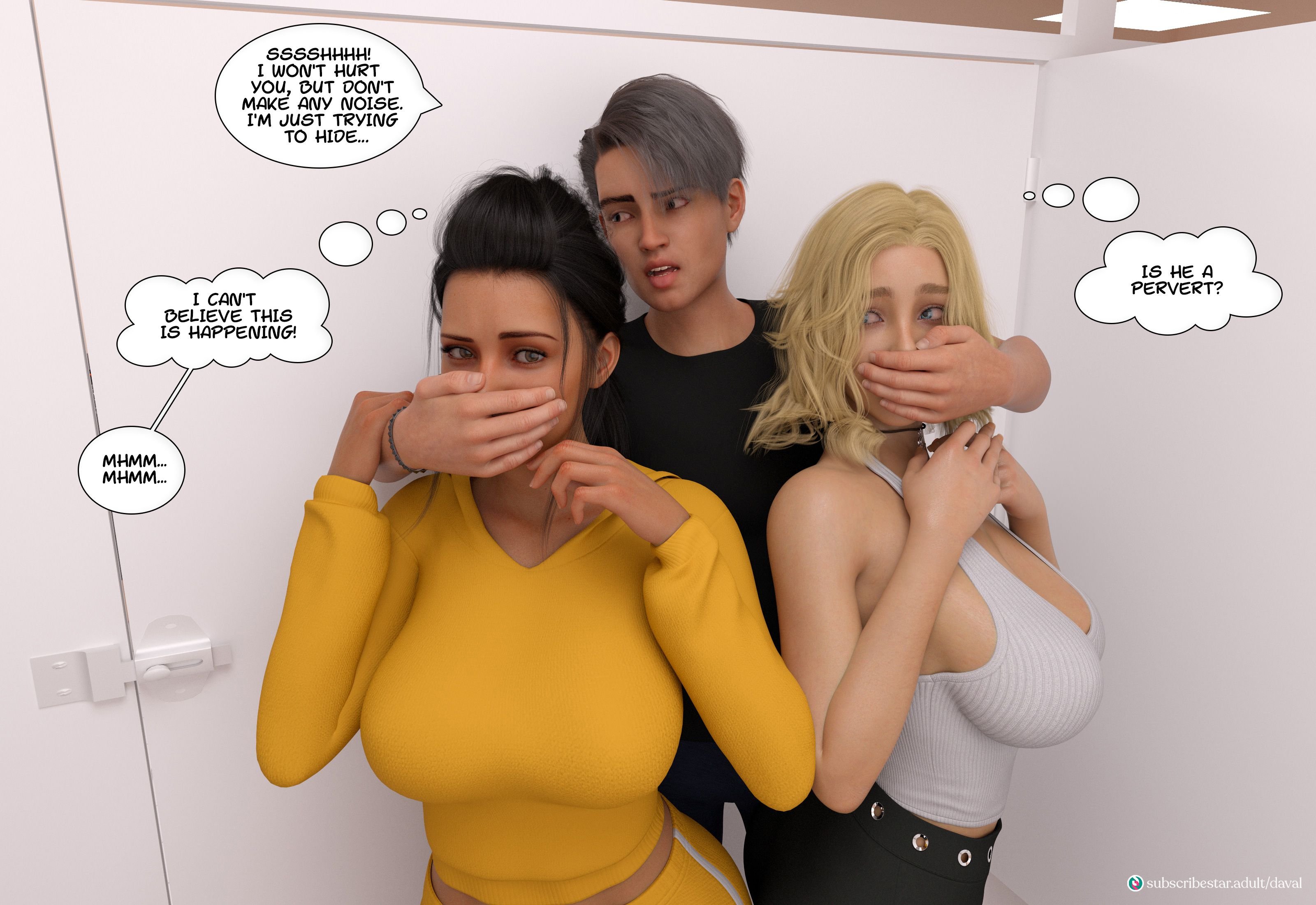 Immoral Desires [Daval3D] Chapter 5 - Page 134