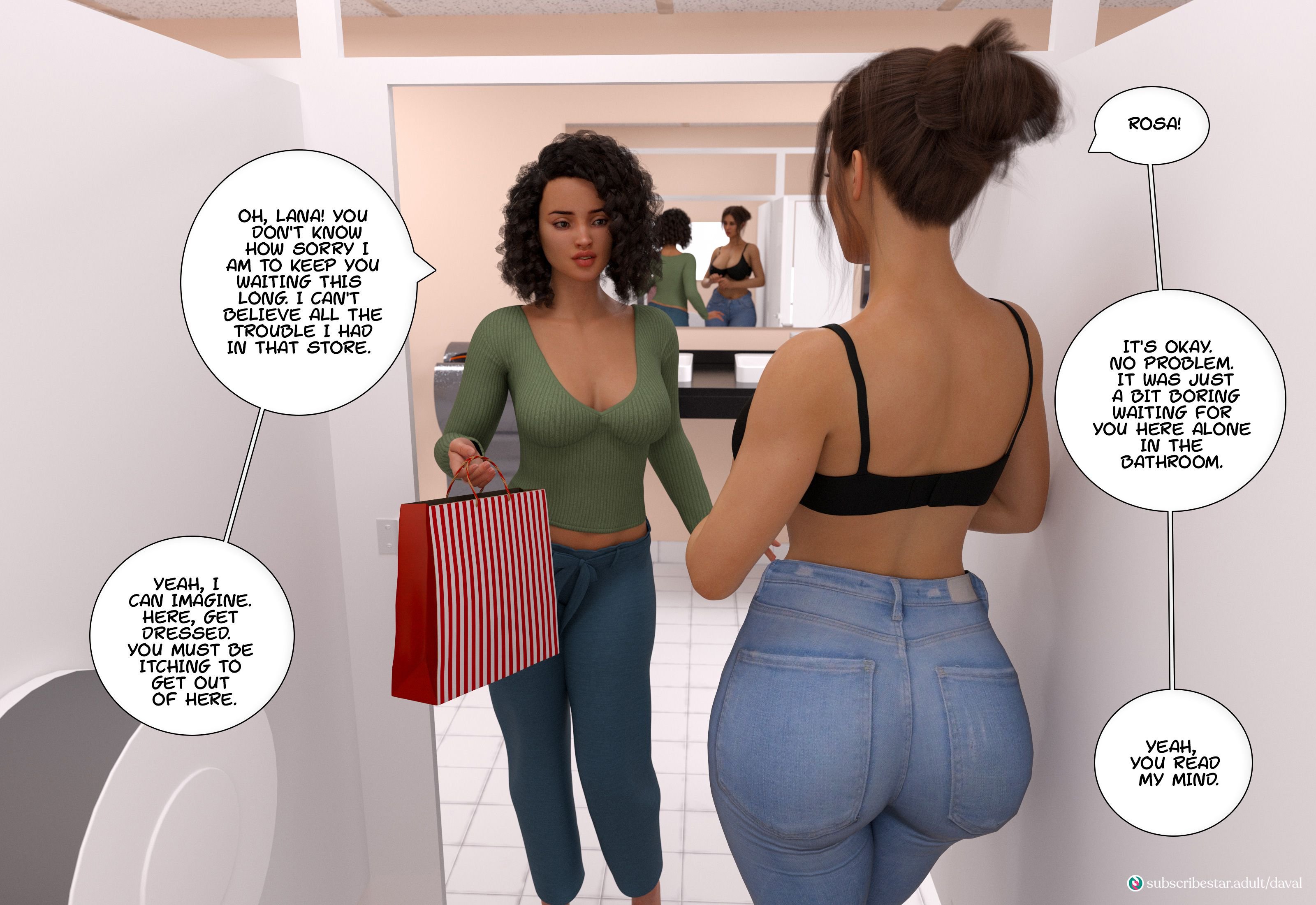 Immoral Desires [Daval3D] Chapter 5 - Page 135