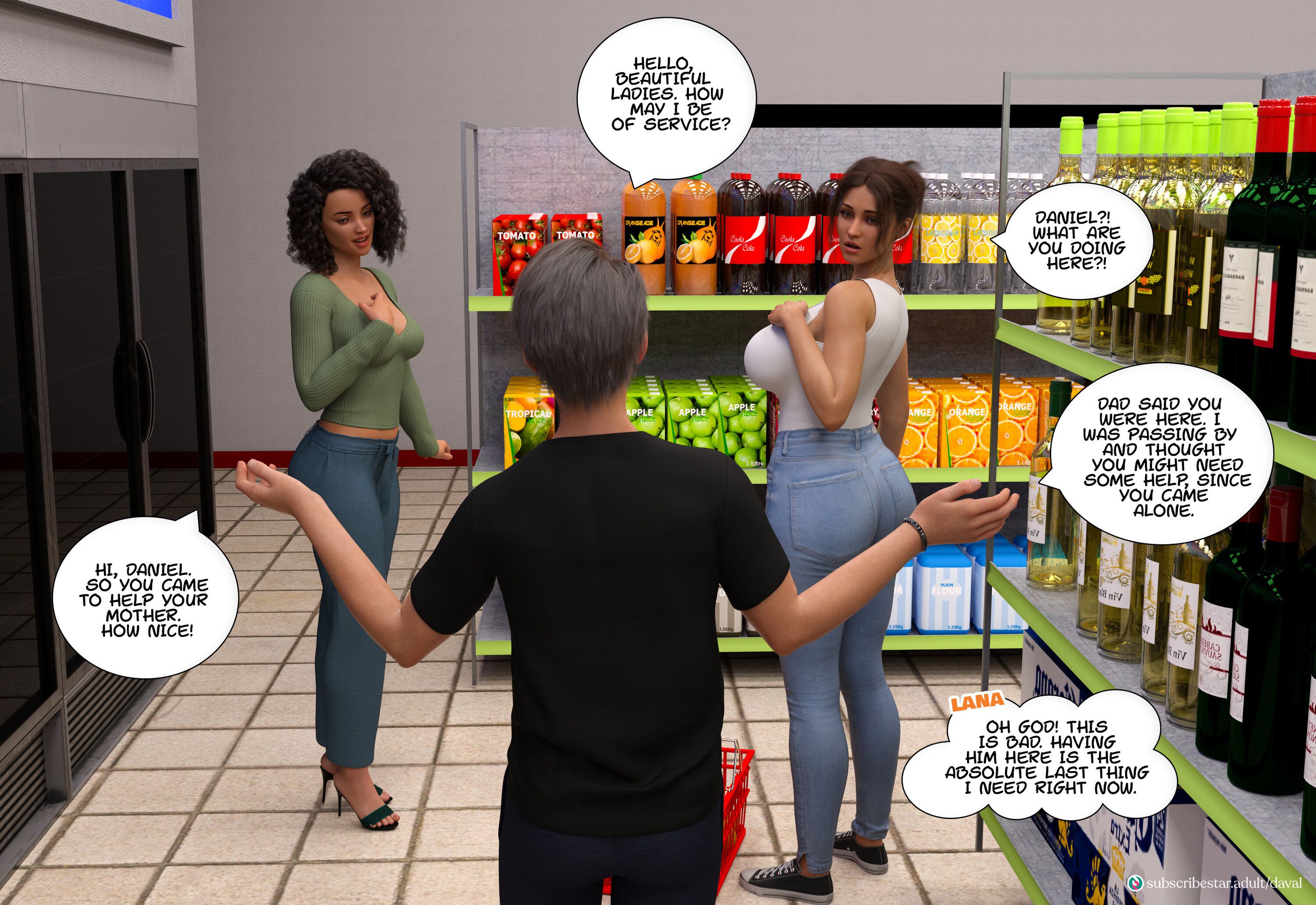 Immoral Desires [Daval3D] Chapter 5 - Page 19