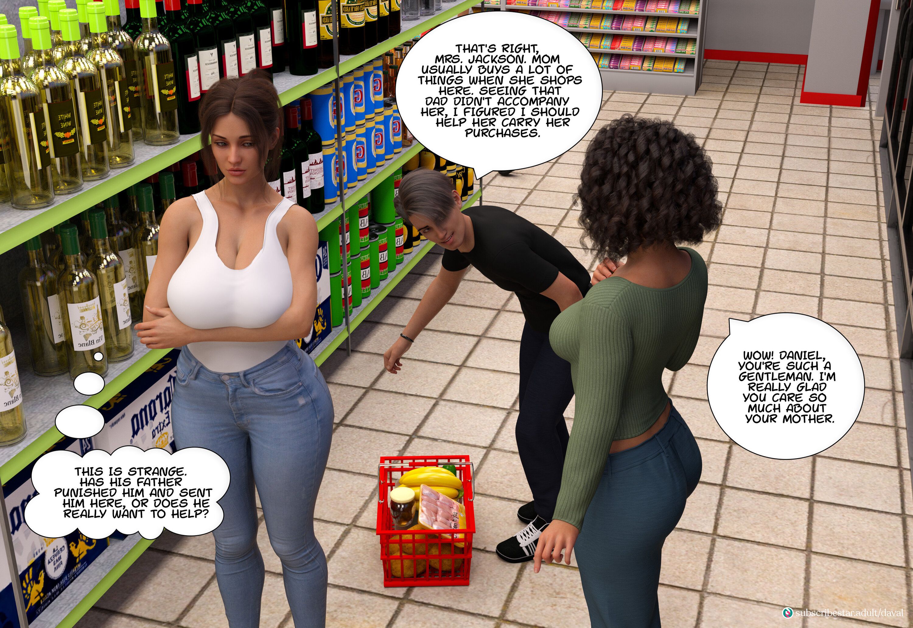 Immoral Desires [Daval3D] Chapter 5 - Page 20