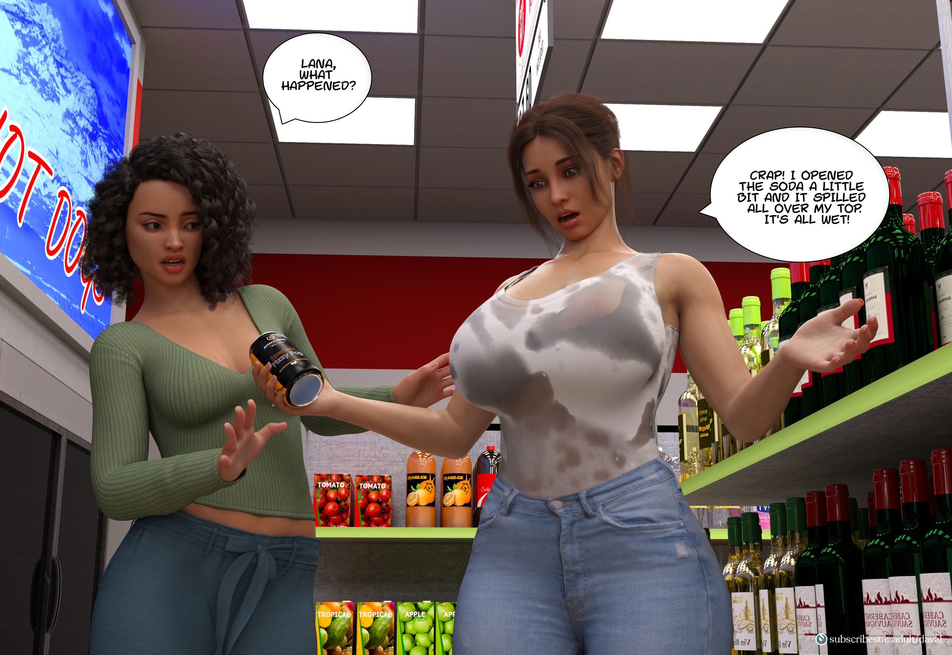 Immoral Desires [Daval3D] Chapter 5 - Page 23