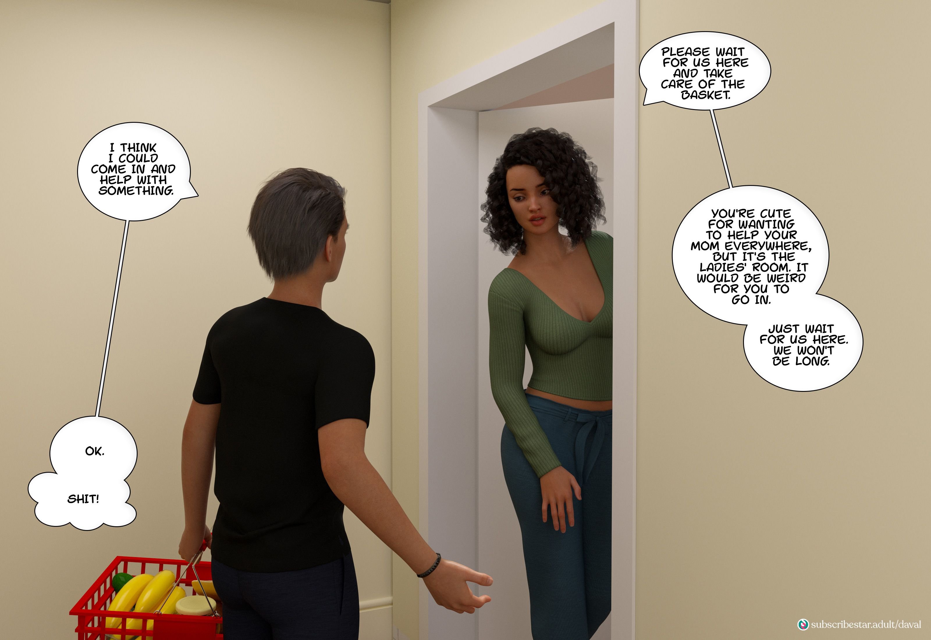 Immoral Desires [Daval3D] Chapter 5 - Page 25